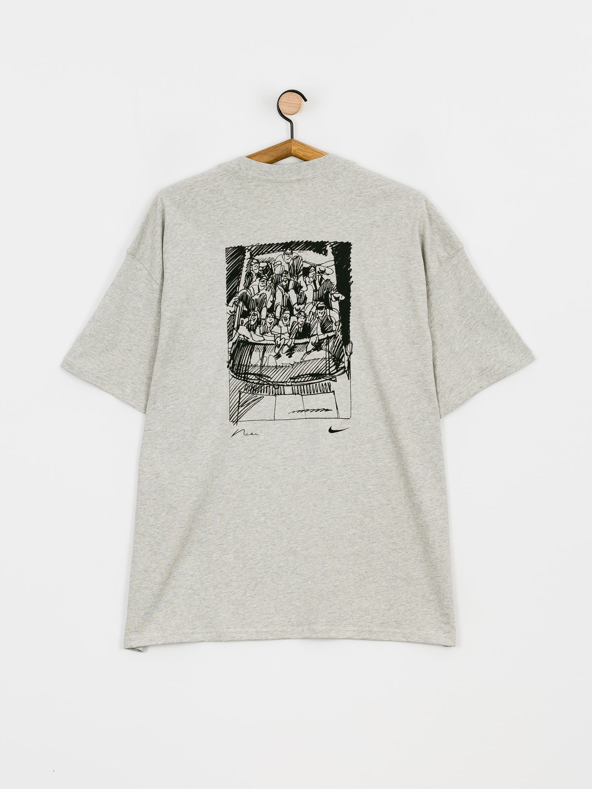 T-shirt Nike SB Dunk (grey heather)