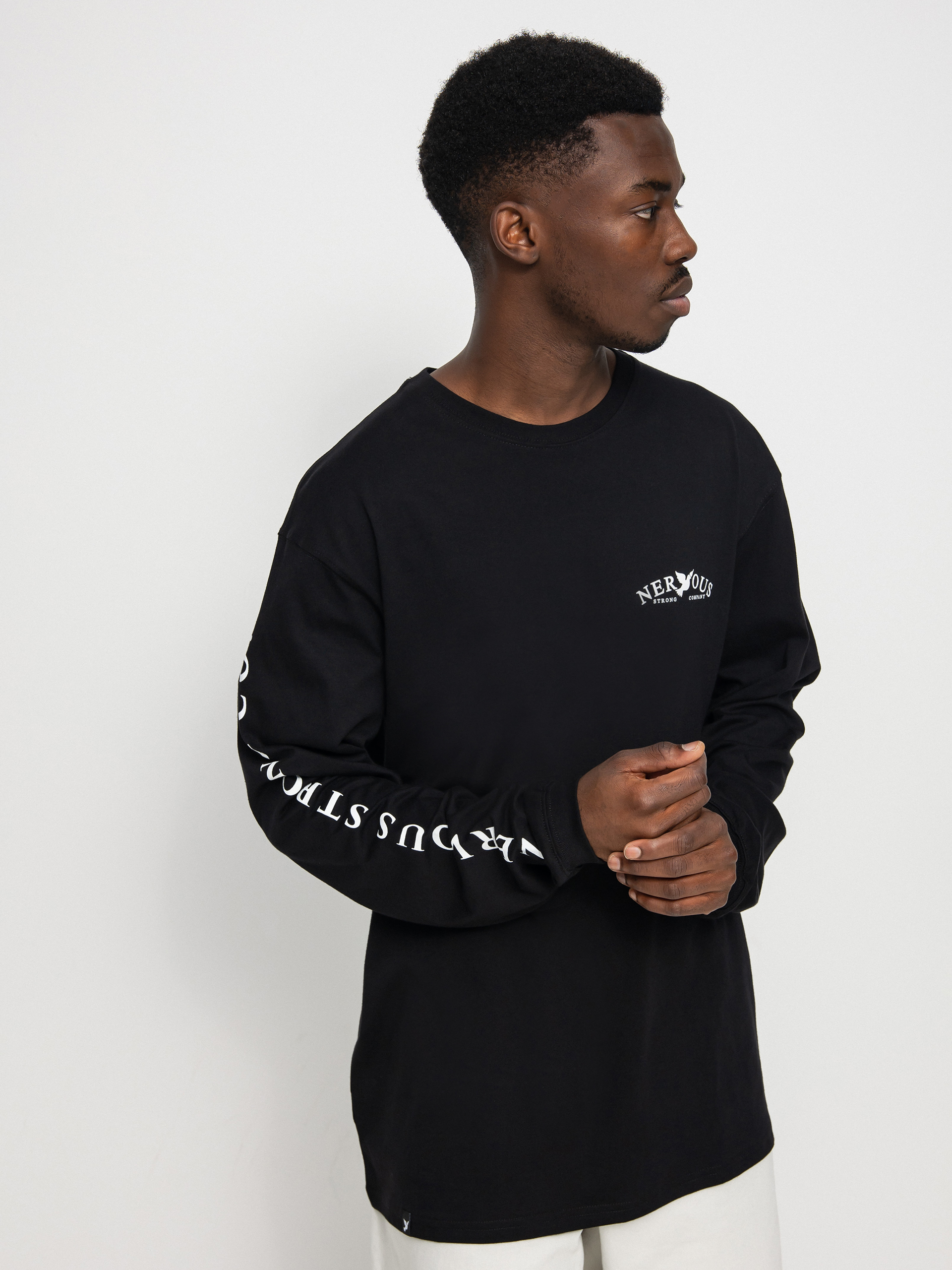 Longsleeve Nervous Classic Arc (black)