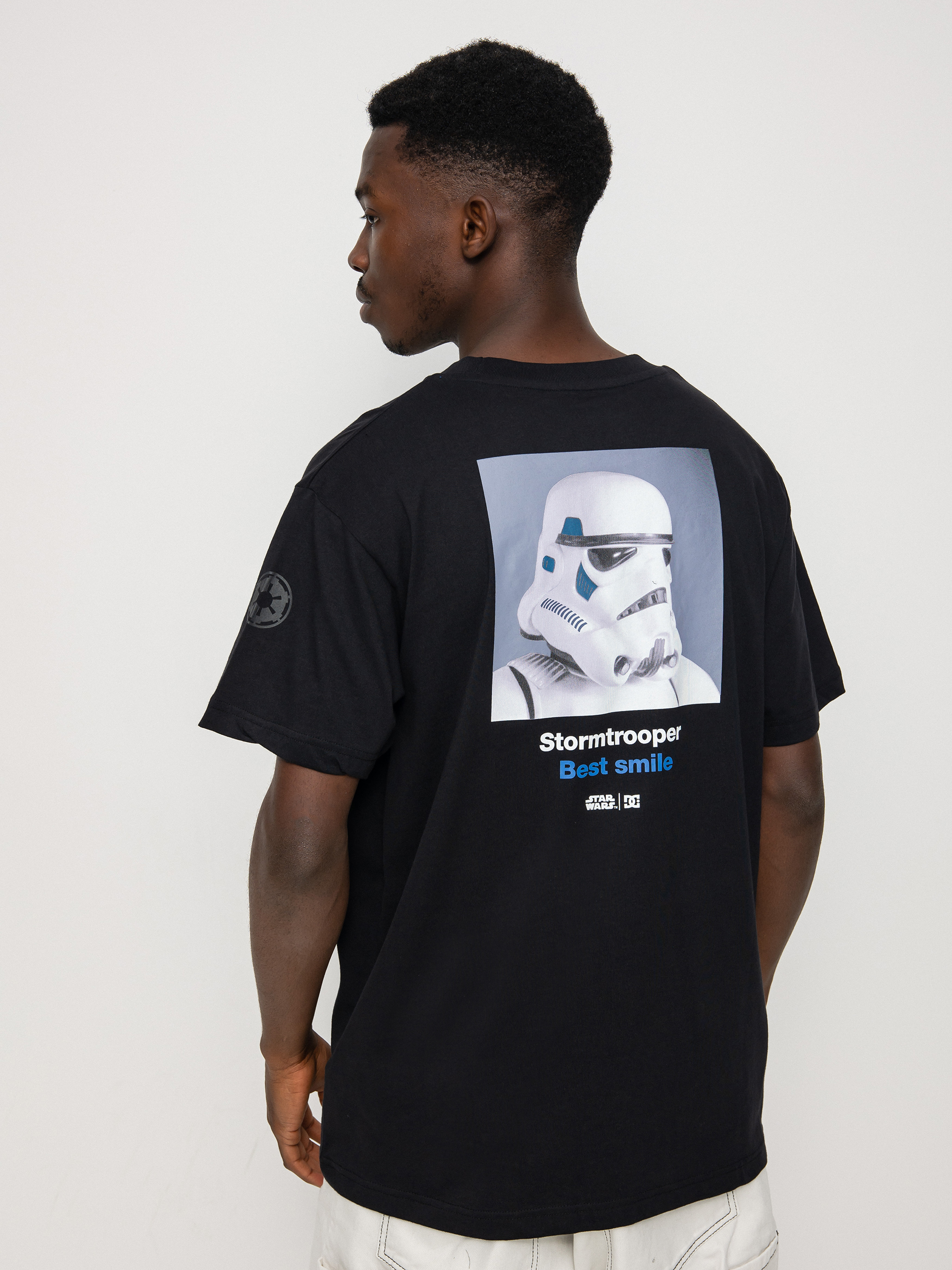 T-shirt DC X Star Wars Stormtrooper (black)