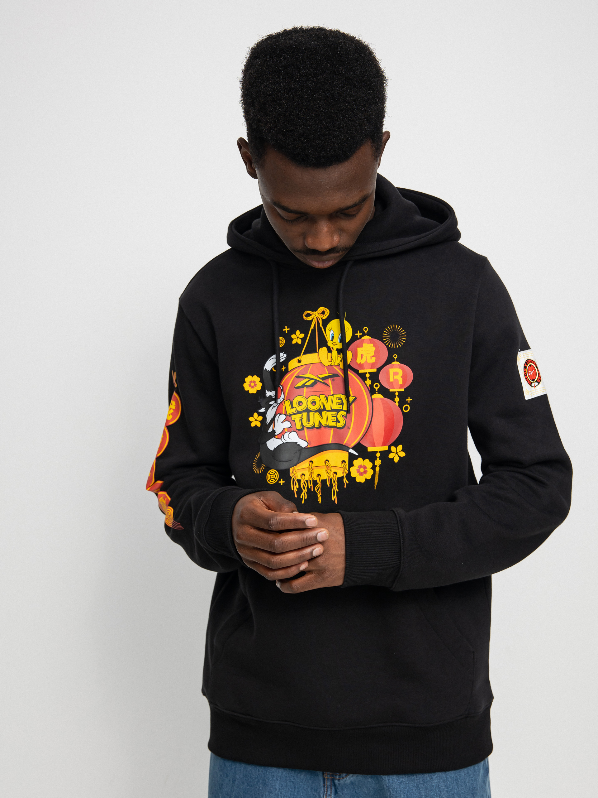 Bluza z kapturem Reebok X Looney Tunes HD (black)