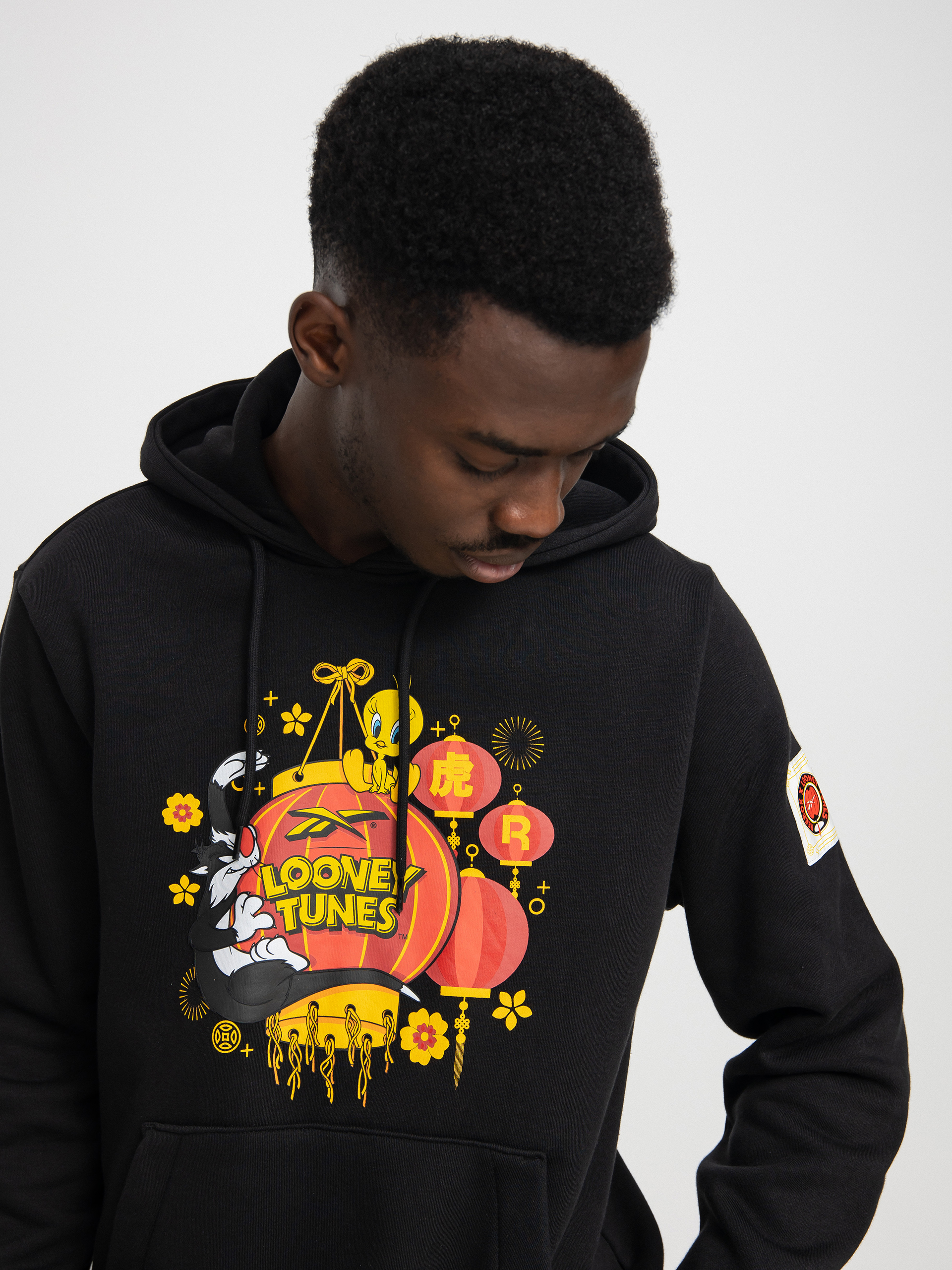 Bluza z kapturem Reebok X Looney Tunes HD (black)