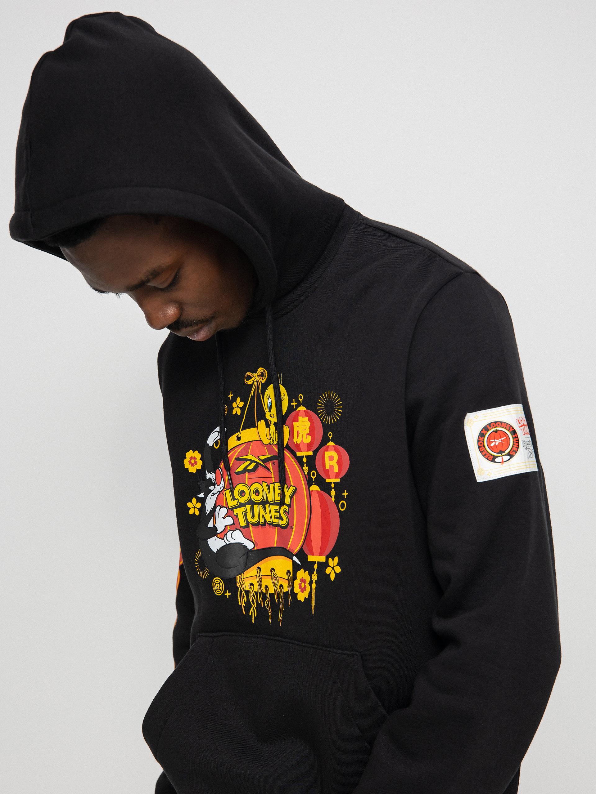 Bluza z kapturem Reebok X Looney Tunes HD (black)