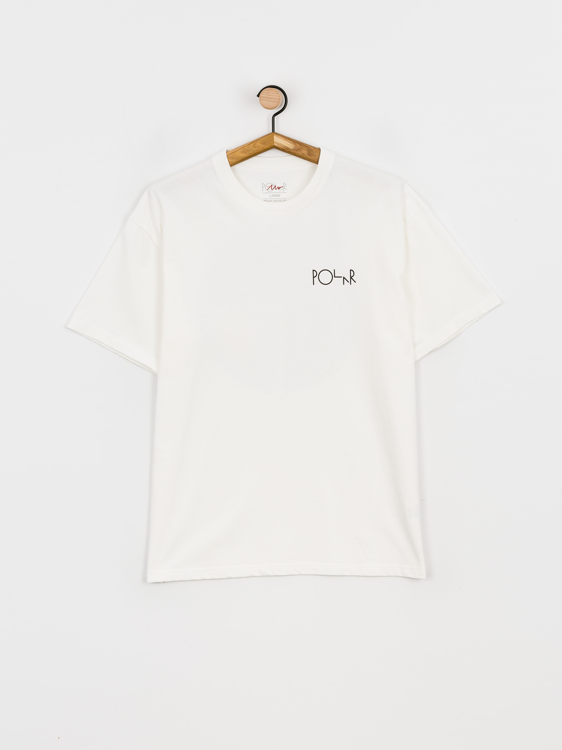 T-shirt Polar Skate Balloon Fill Logo (white)