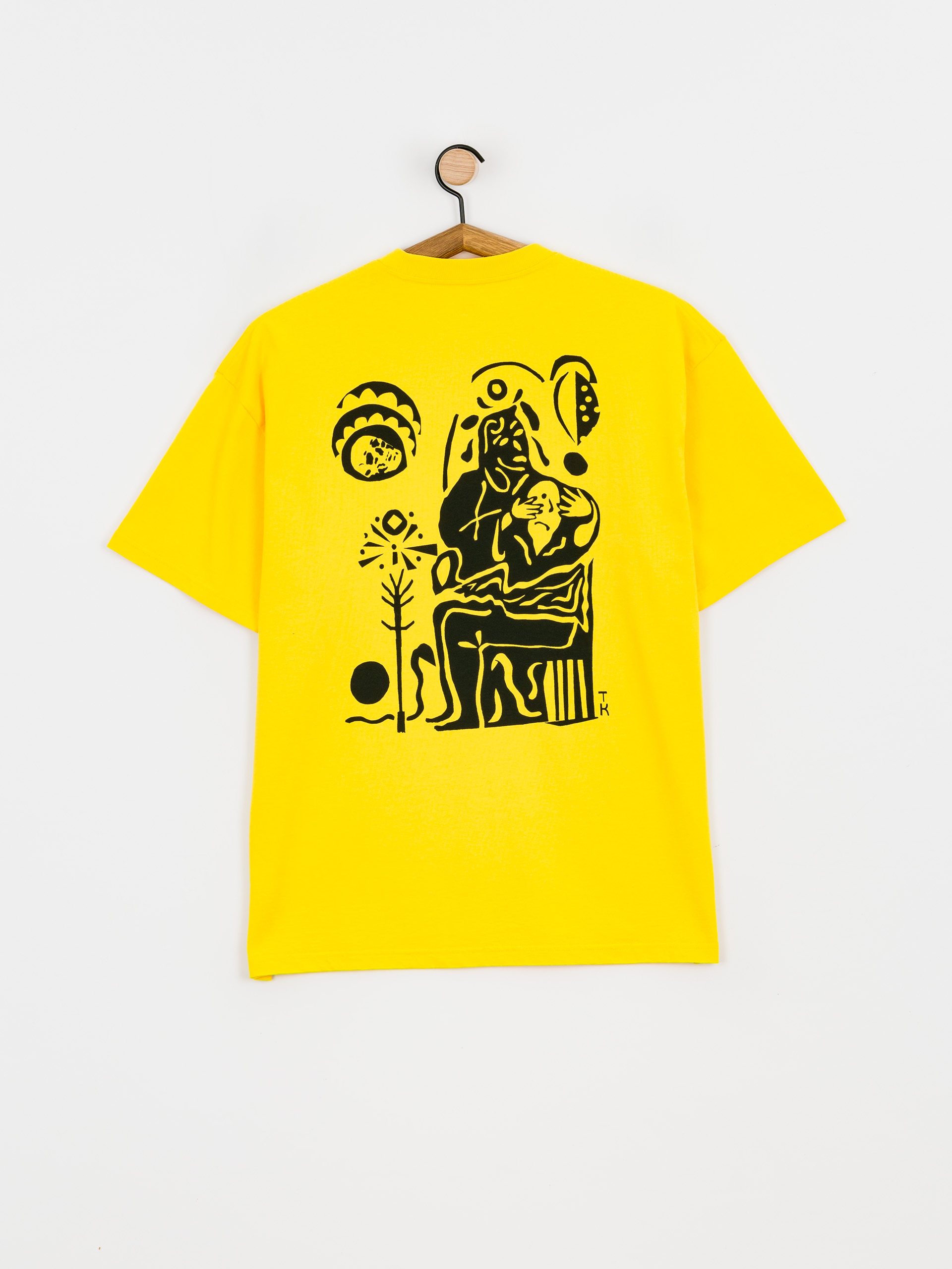 T-shirt Polar Skate Demon (yellow)