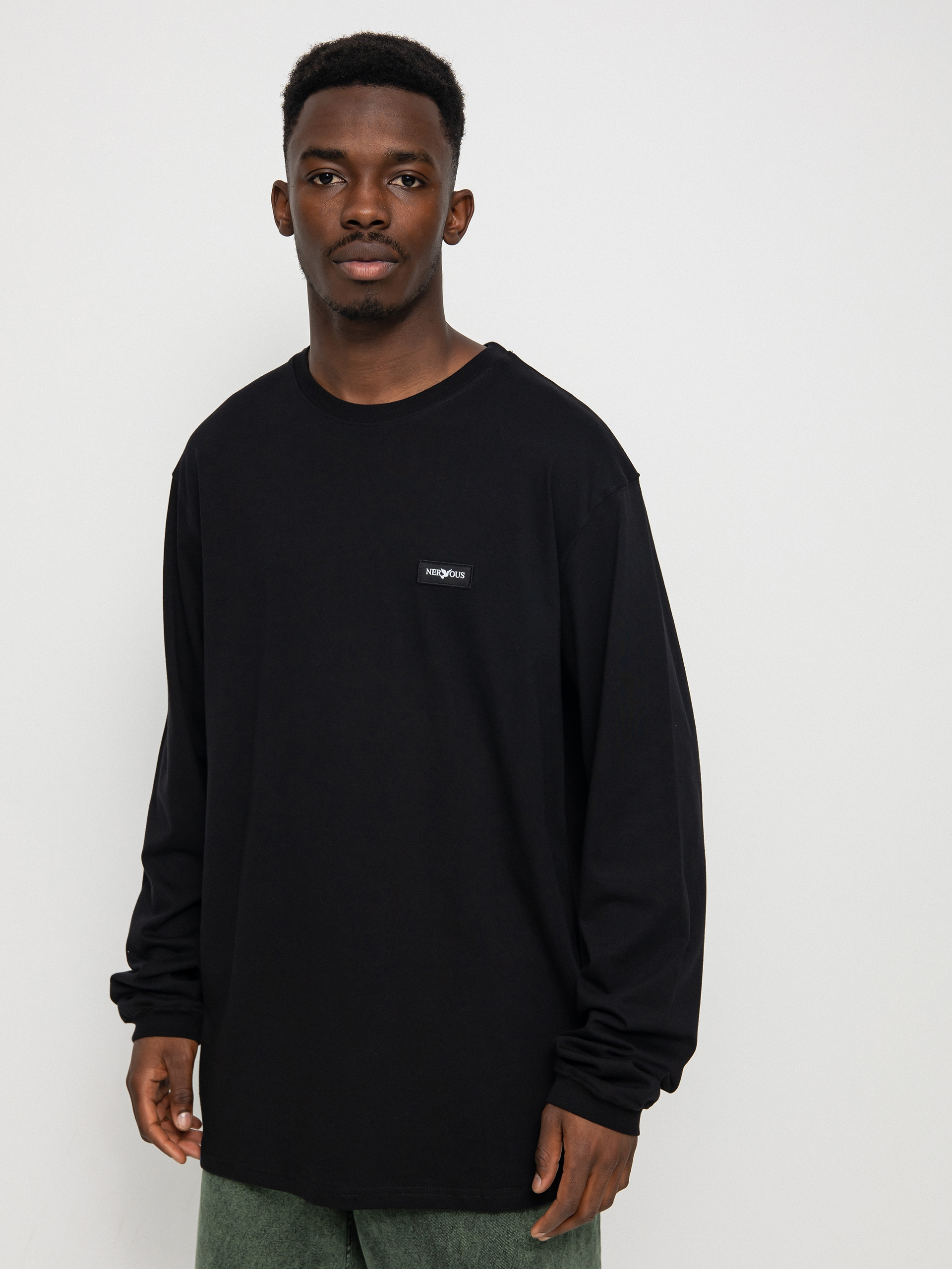 Longsleeve Nervous Classic Basic (black)