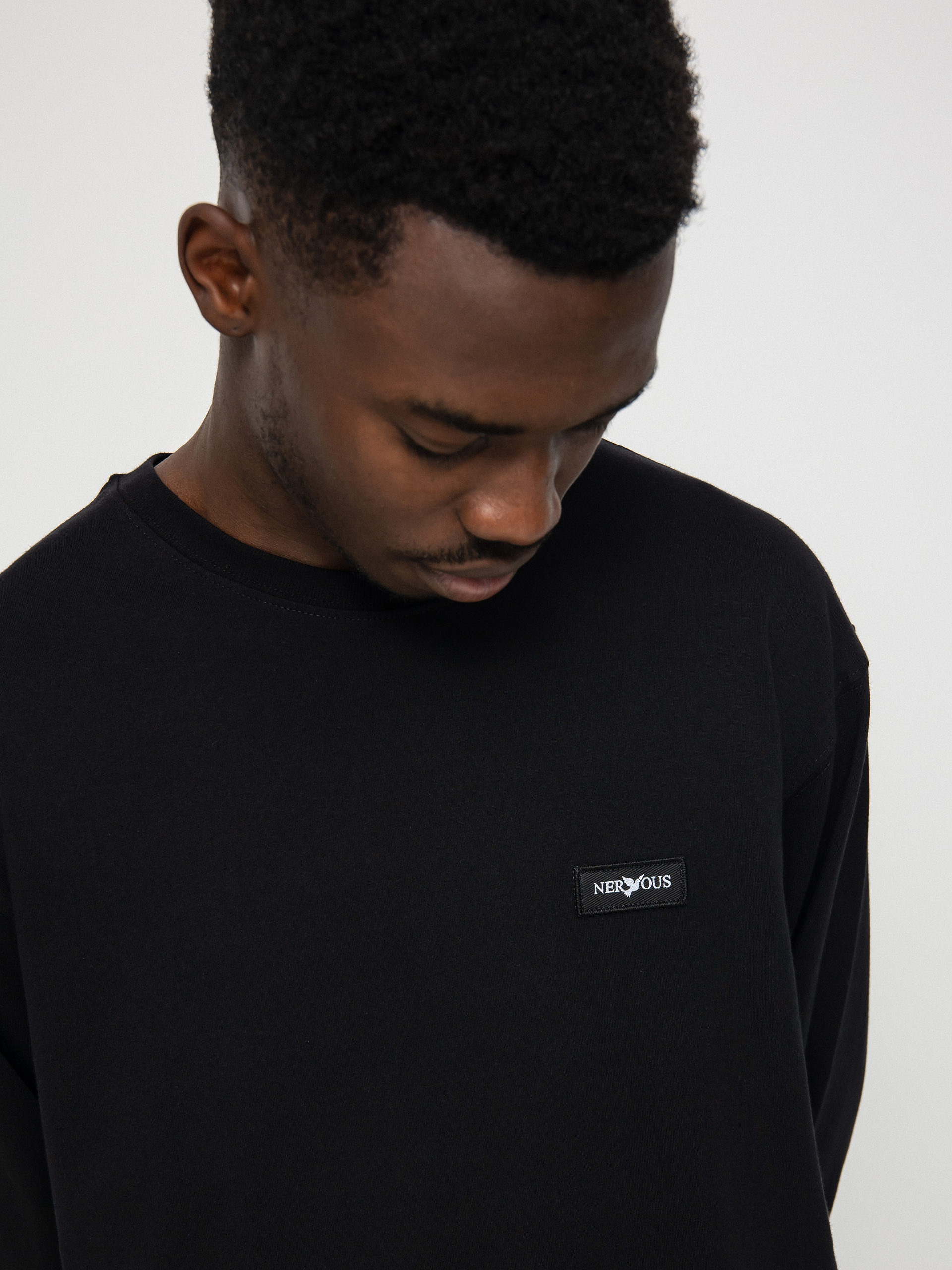 Longsleeve Nervous Classic Basic (black)