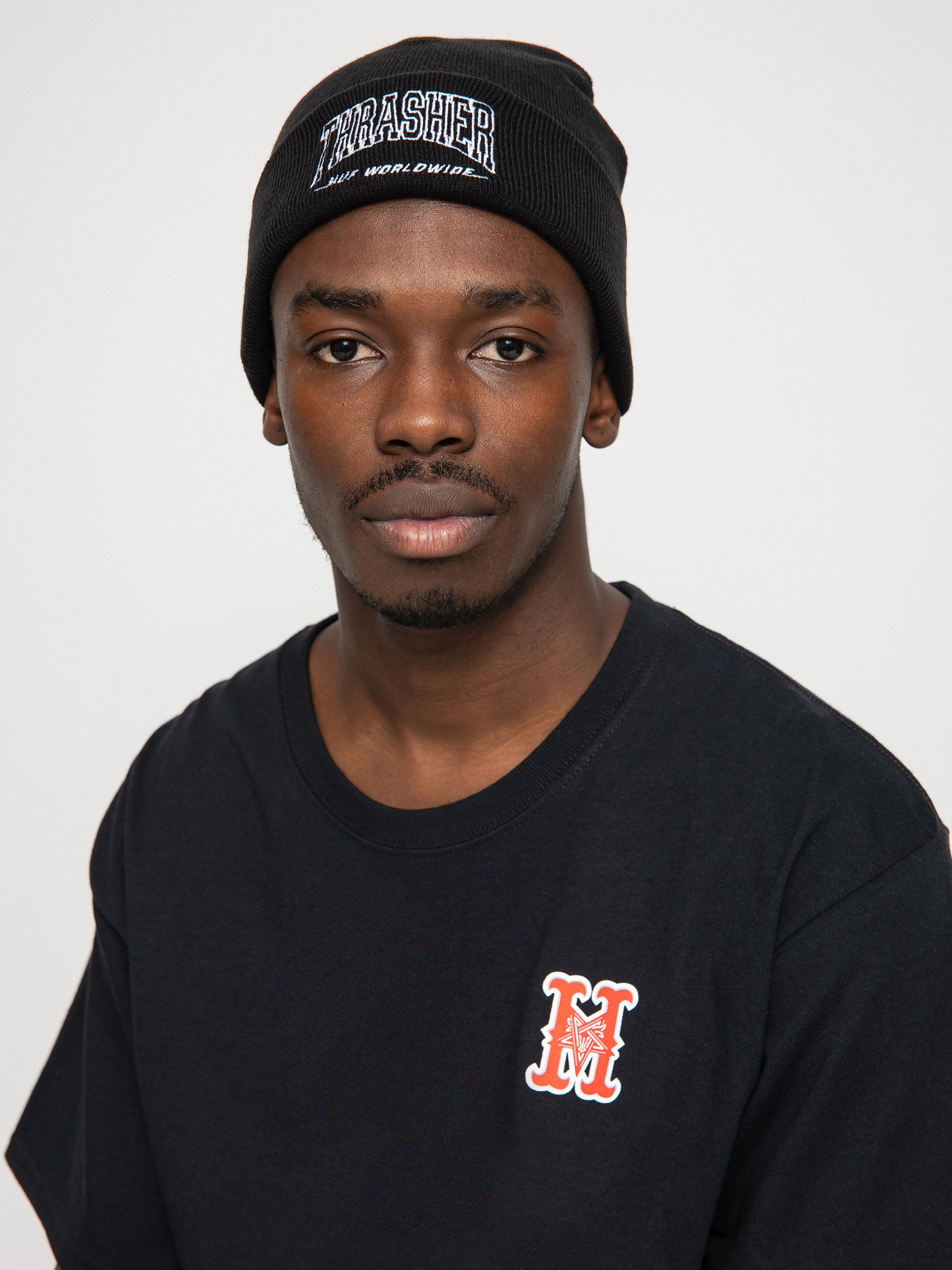 Czapka zimowa HUF X Thrasher Field Crew (black)