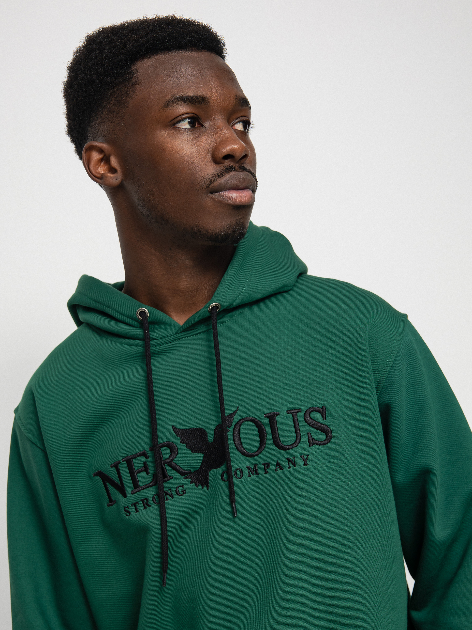 Bluza z kapturem Nervous Classic HD (green)
