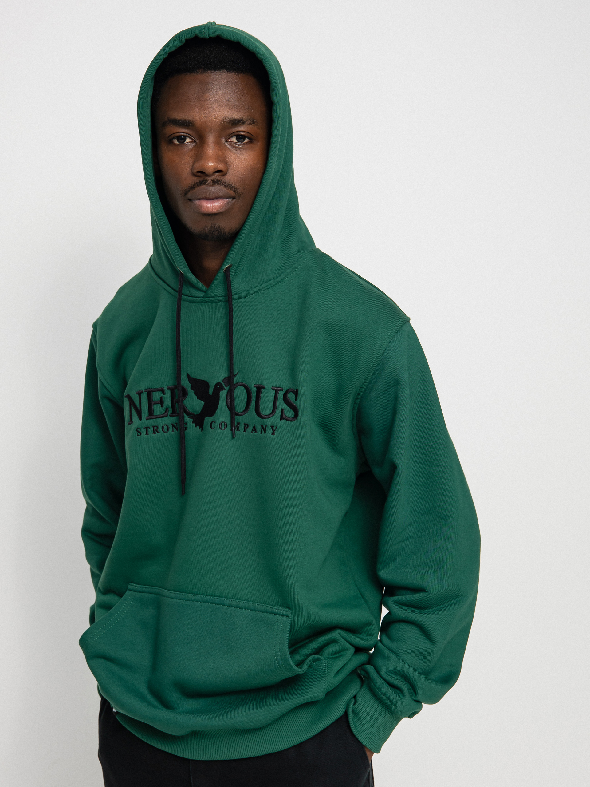 Bluza z kapturem Nervous Classic HD (green)