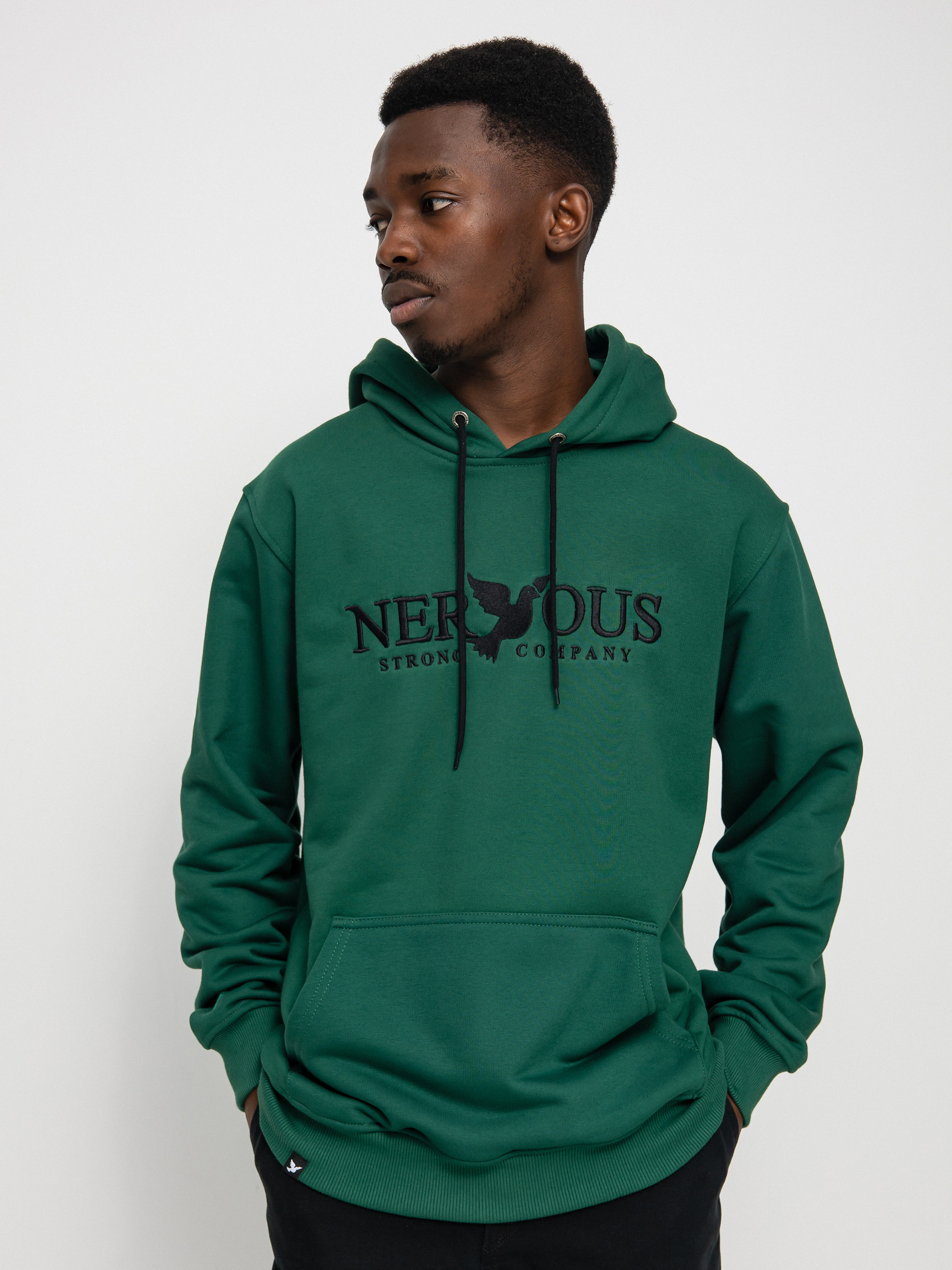 Bluza z kapturem Nervous Classic HD (green)