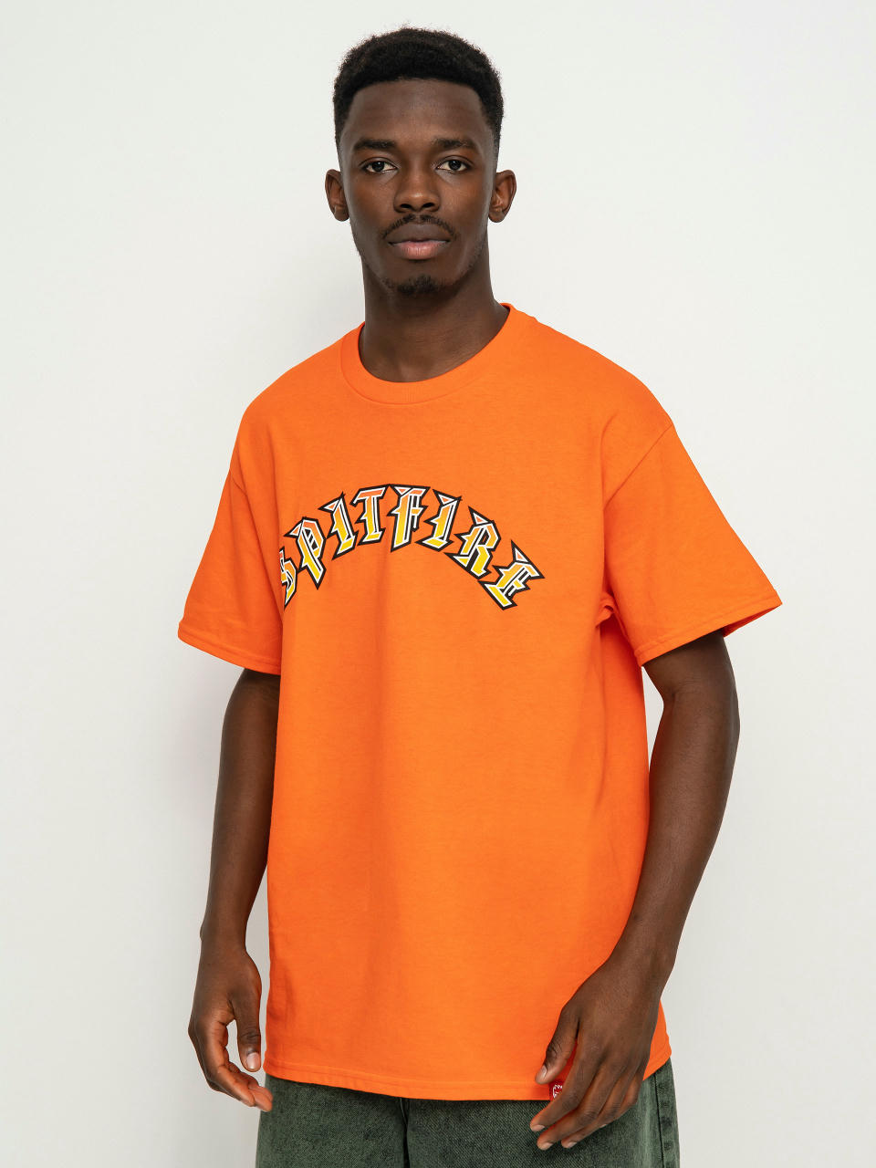 T-shirt Spitfire Old E (orange/red)