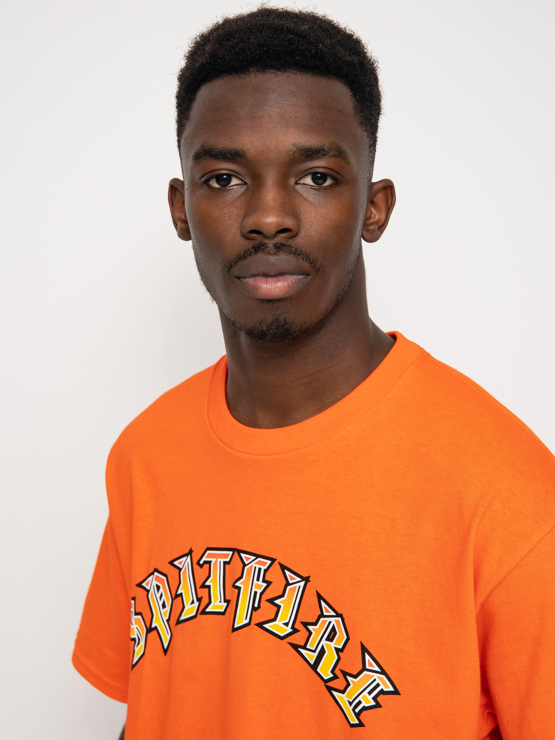 T-shirt Spitfire Old E (orange/red)