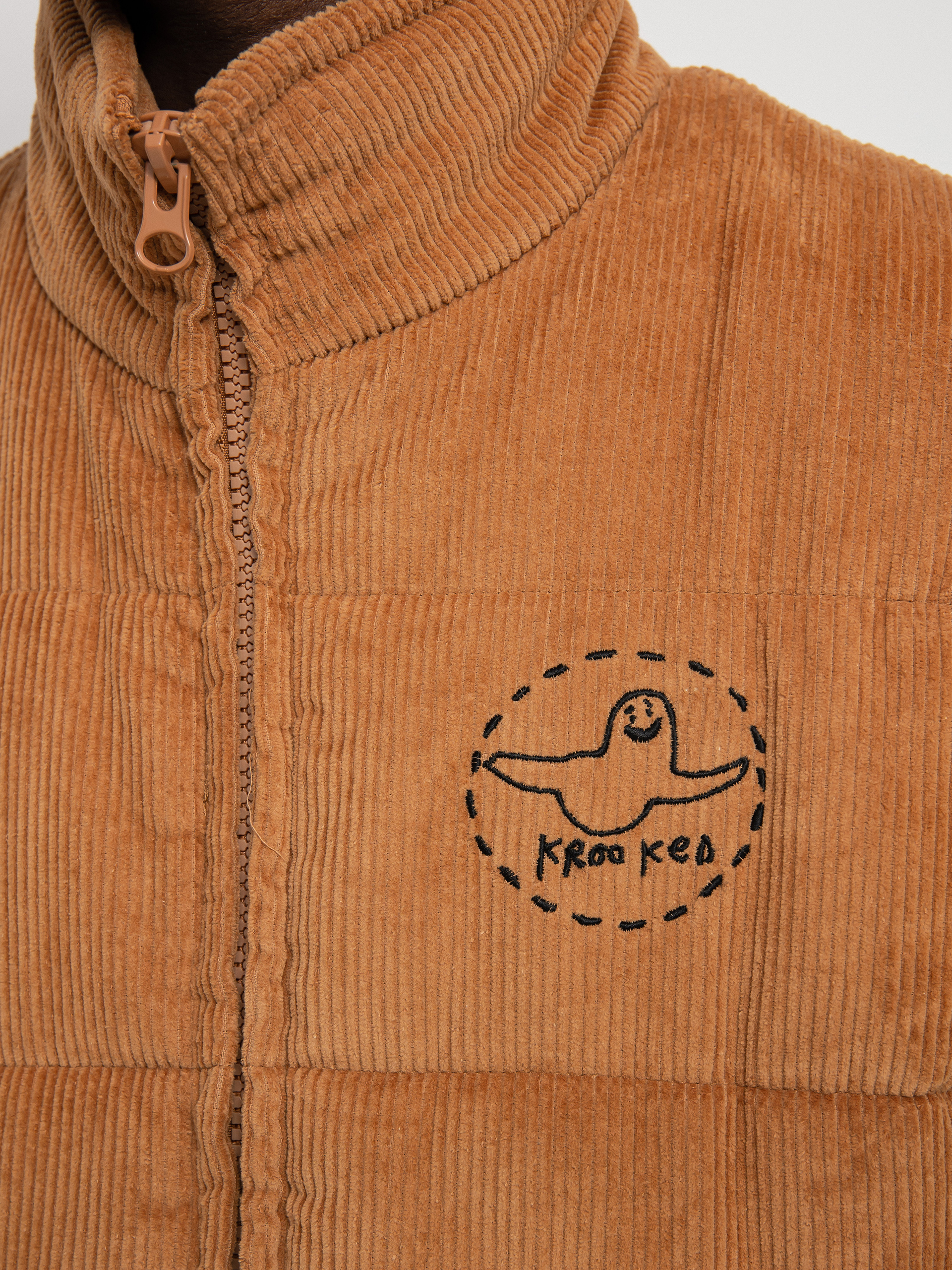Kamizelka Krooked Trinity Smile (khaki)