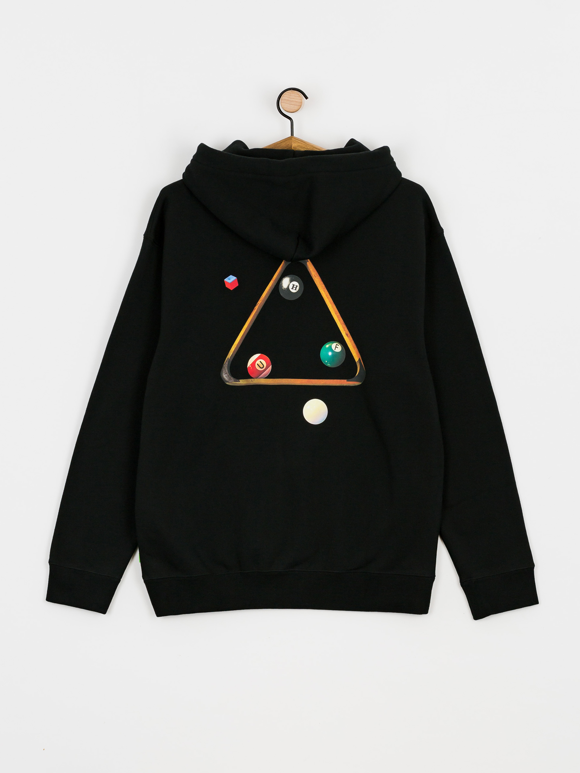 Bluza z kapturem HUF Dirty Pool TT HD (black)