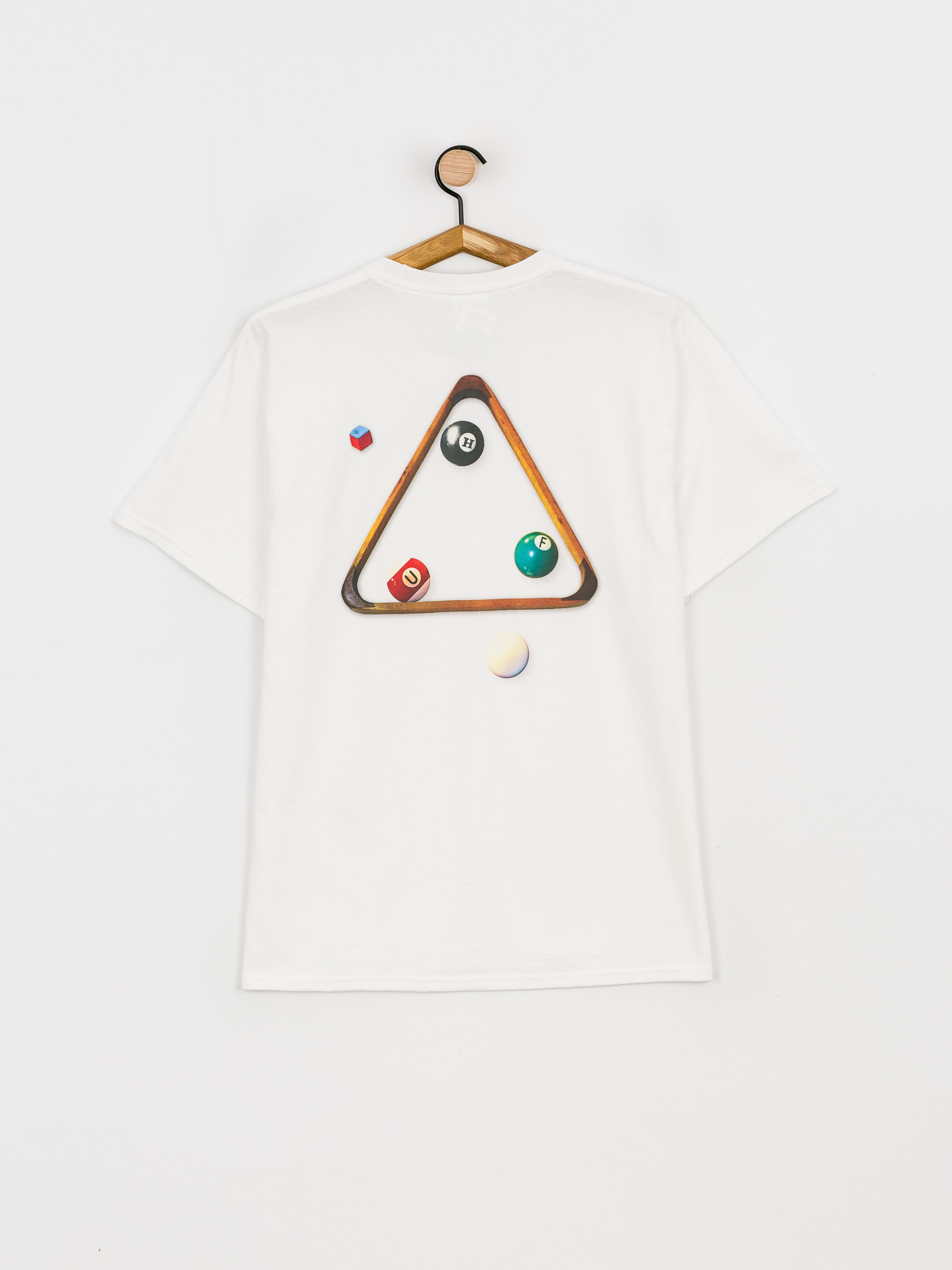 T-shirt HUF Dirty Pool TT (white)