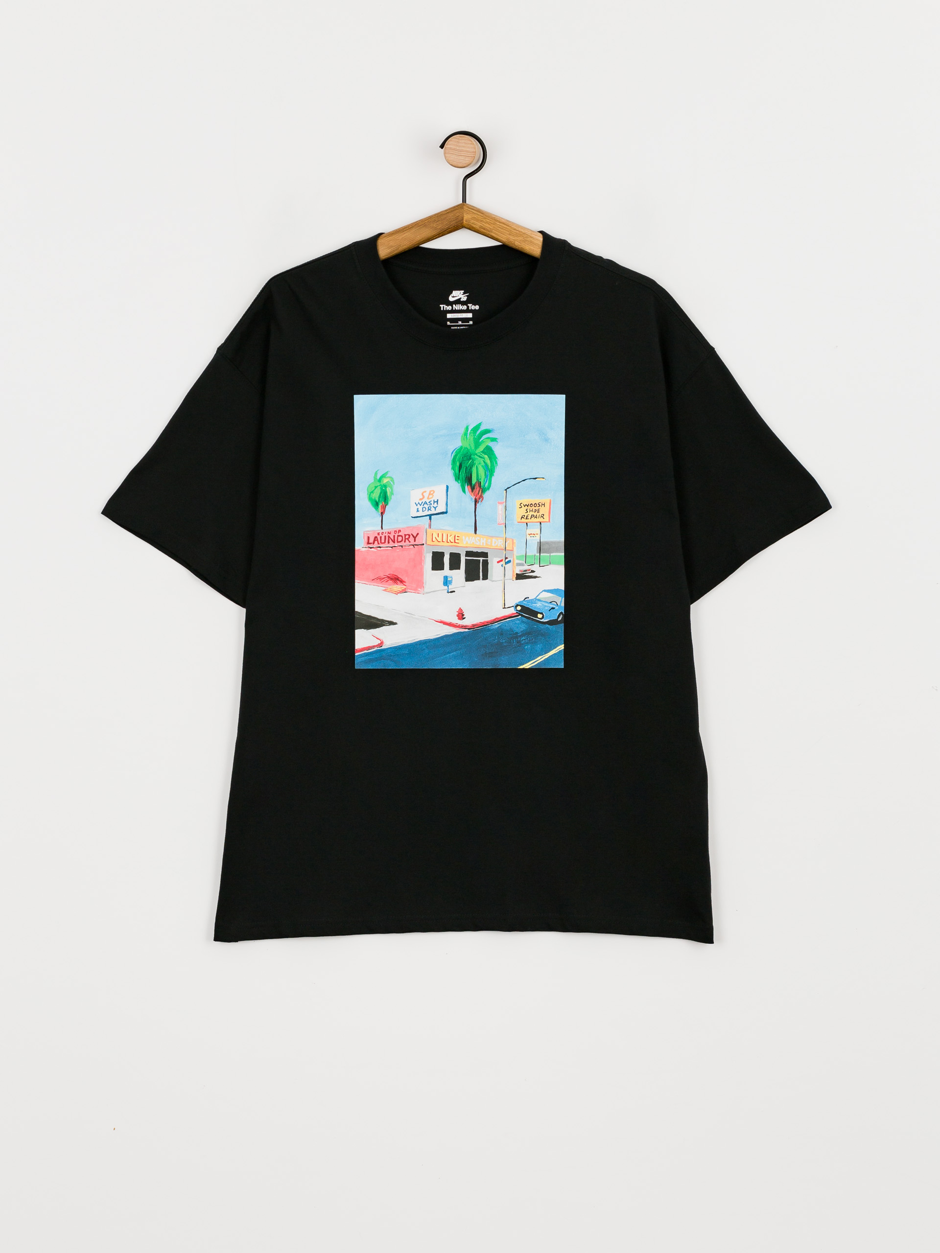 T-shirt Nike SB Laundry (black)