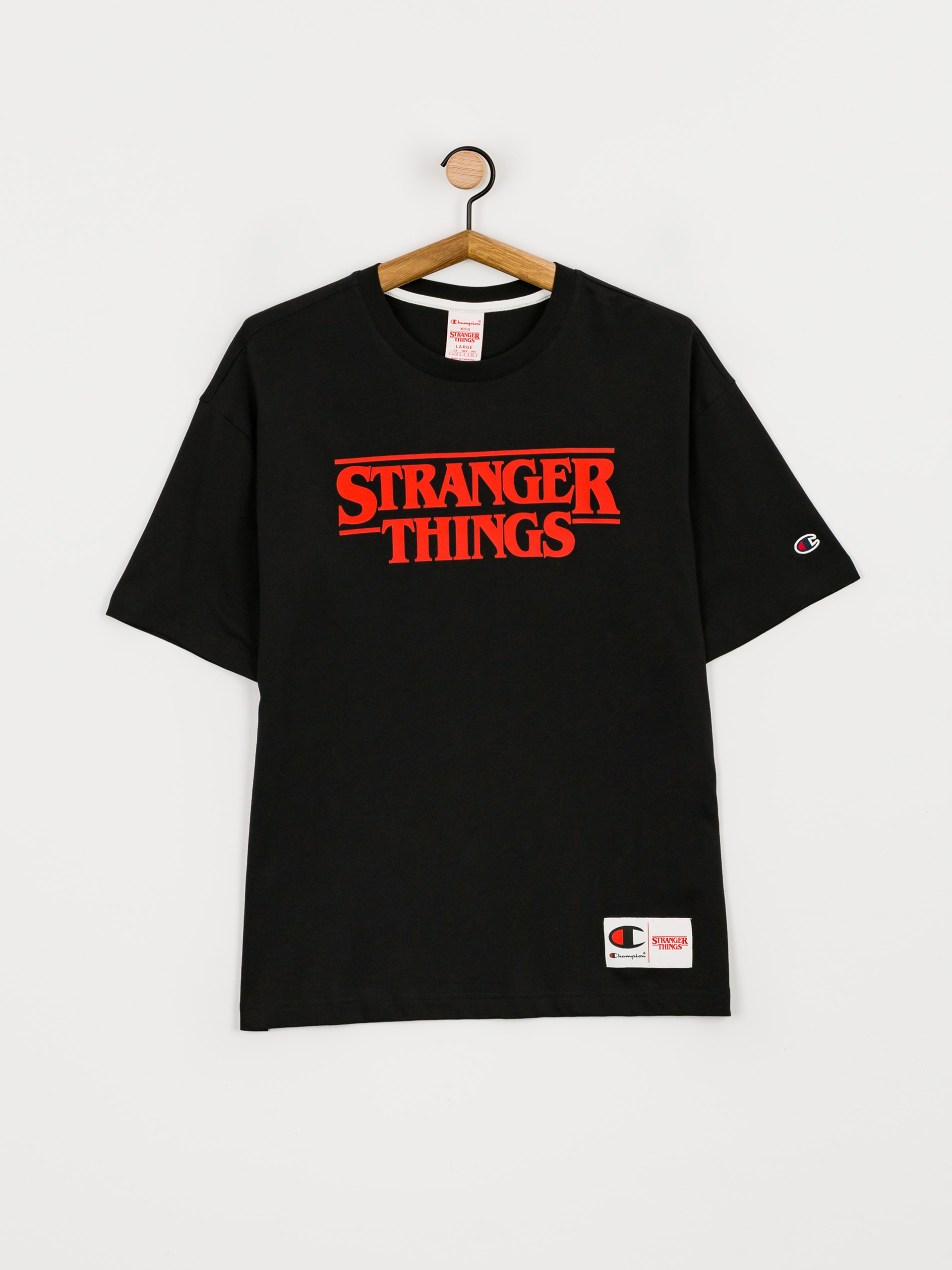 T-shirt Champion X Stranger Things Crewneck T-Shirt 217791 (nbk)