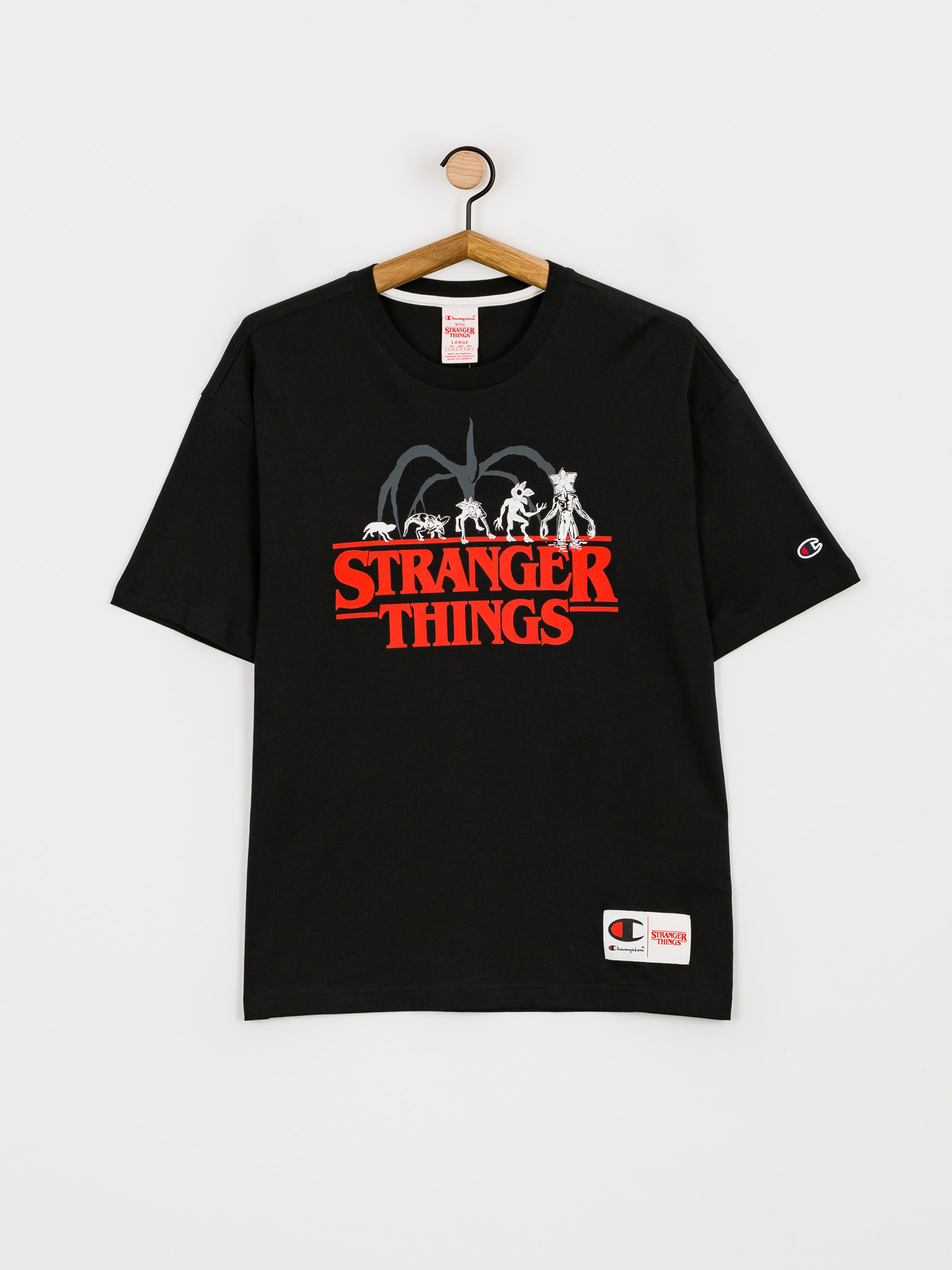 T-shirt Champion X Stranger Things Crewneck T-Shirt 217791 (nbk)