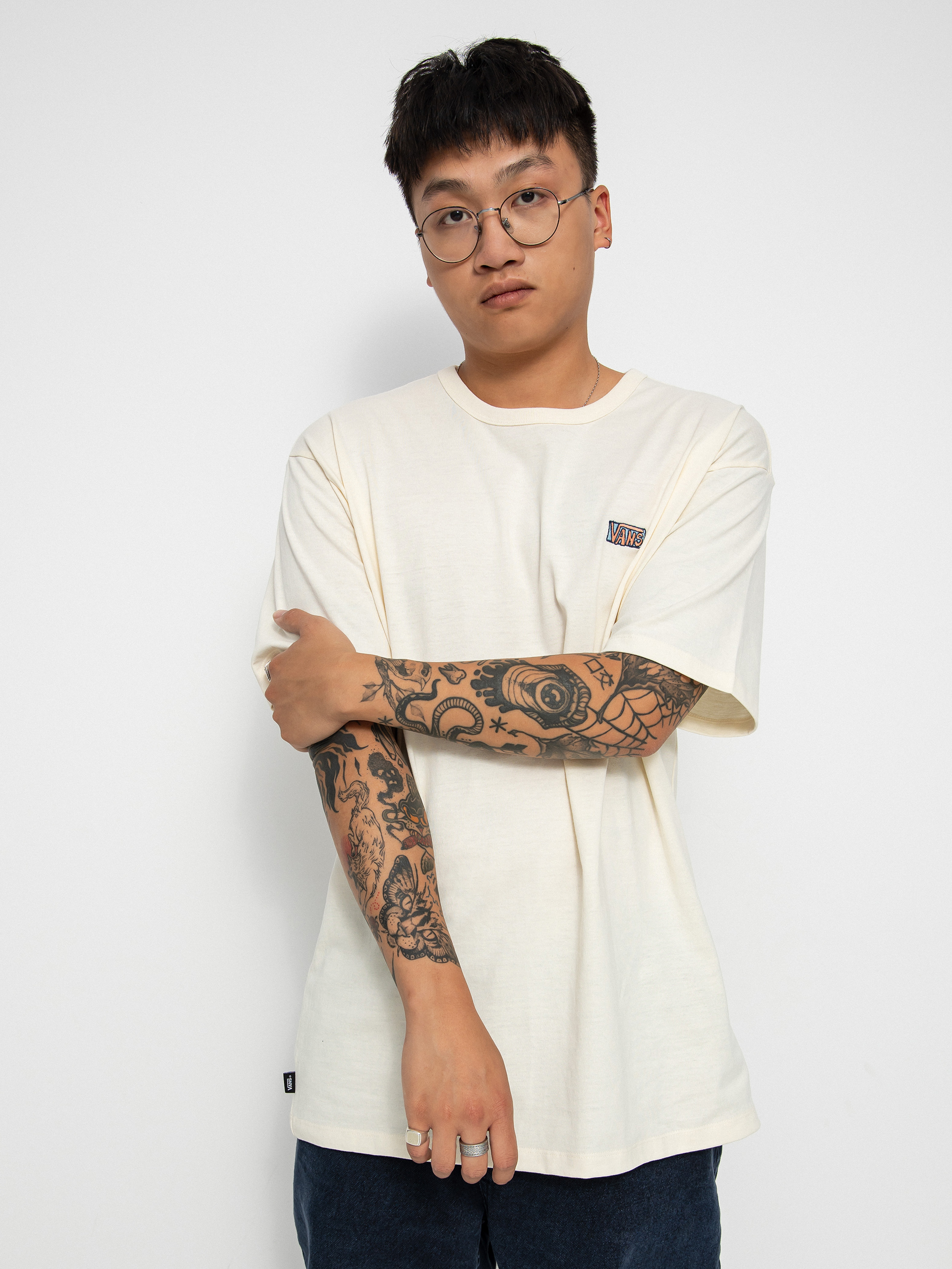 T-shirt Vans Off The Wall Color Multiplier (antique white)