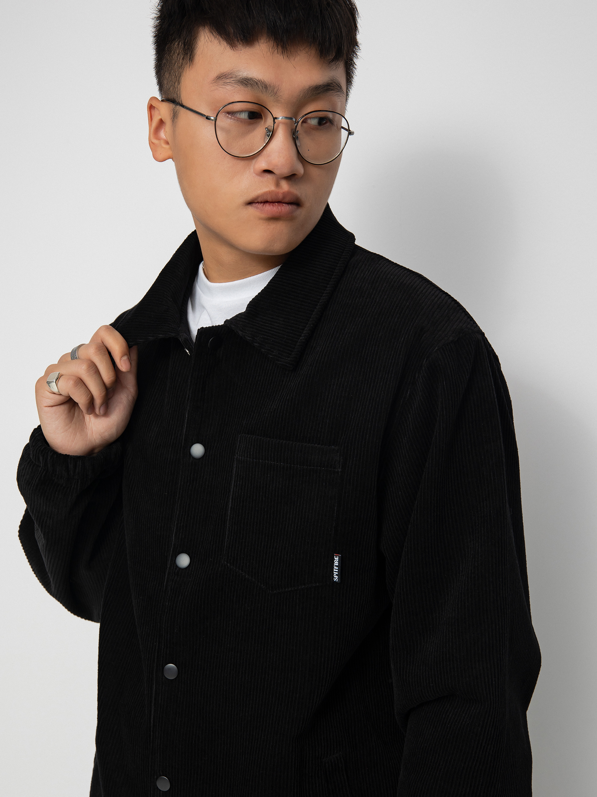 Kurtka Spitfire Eternal Cord (black/em)