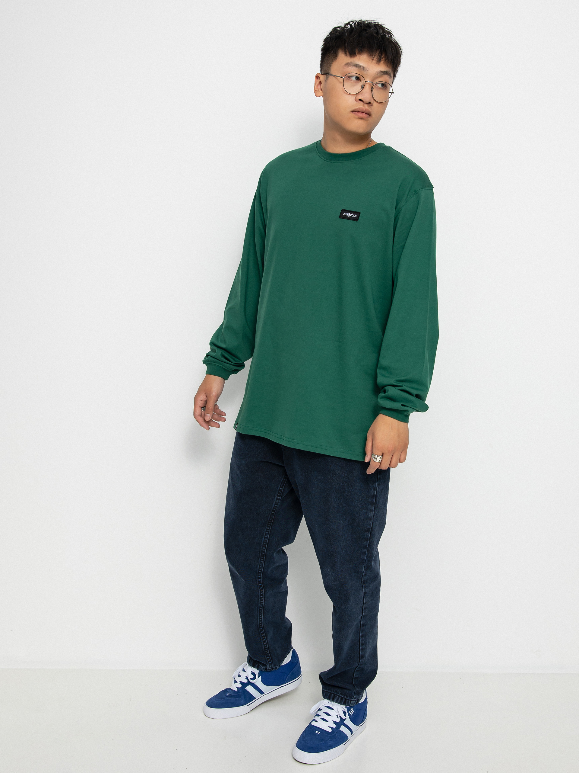 Longsleeve Nervous Classic Basic (green)