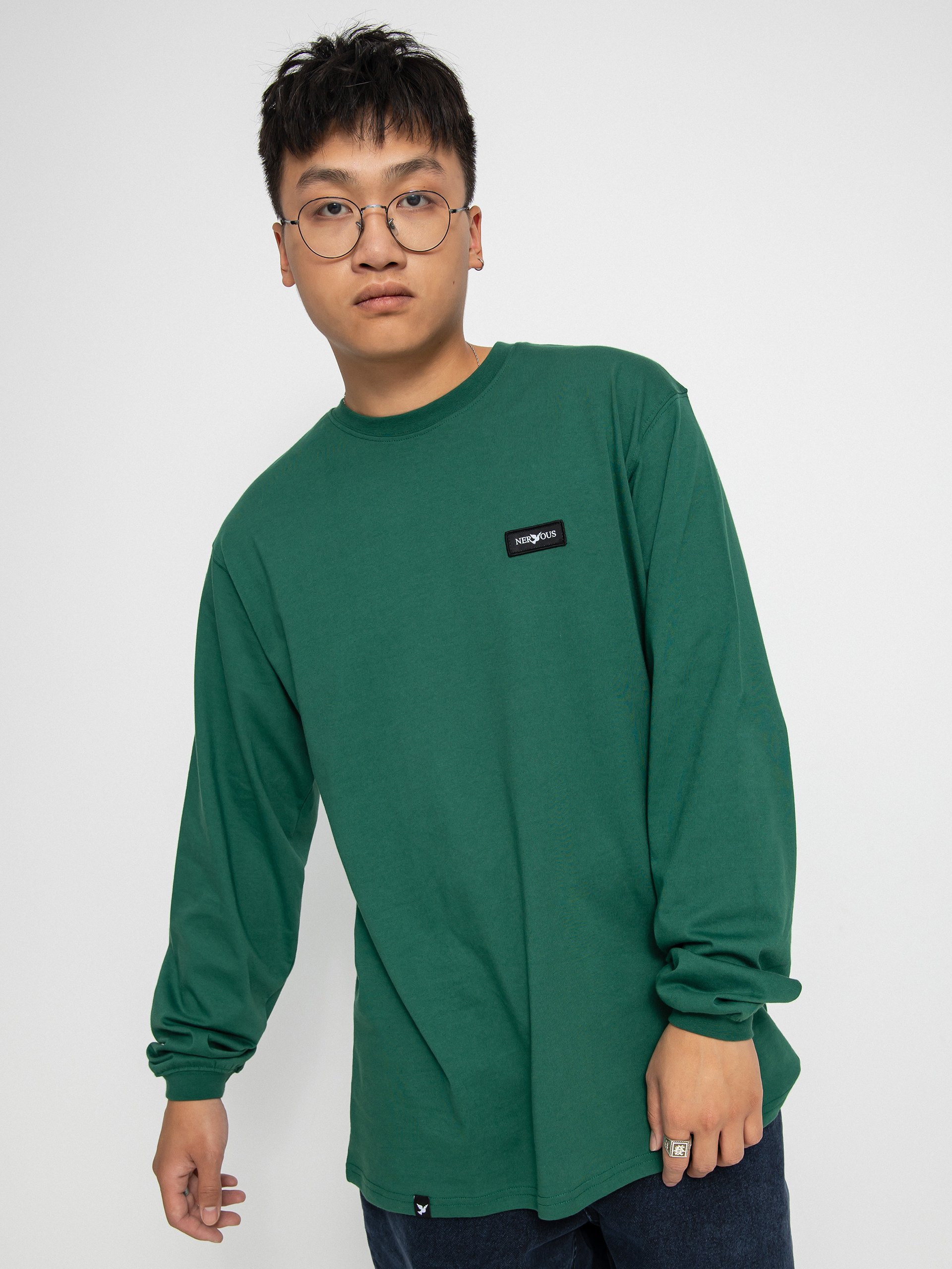 Longsleeve Nervous Classic Basic (green)