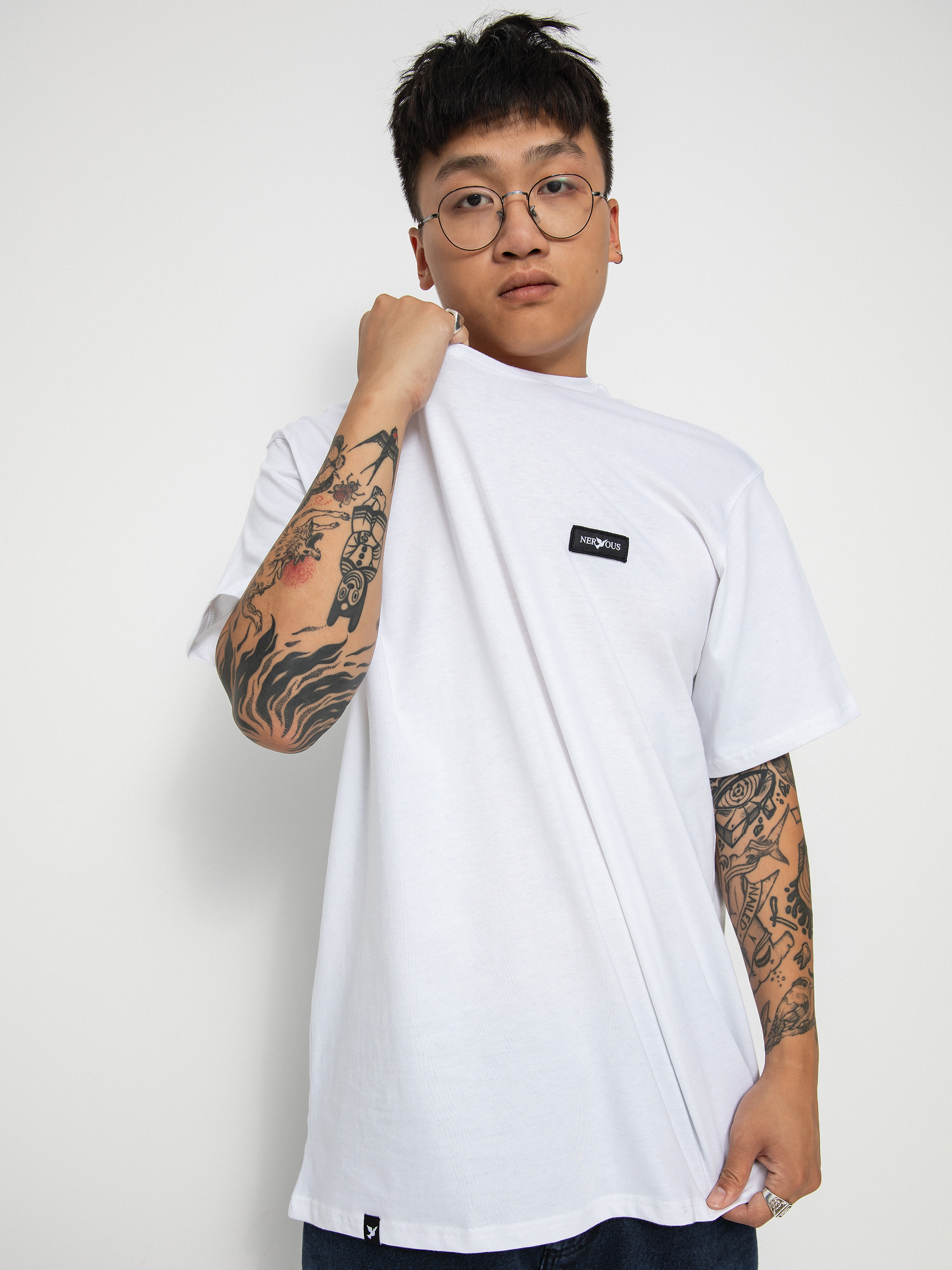 T-shirt Nervous Classic Basic (white)