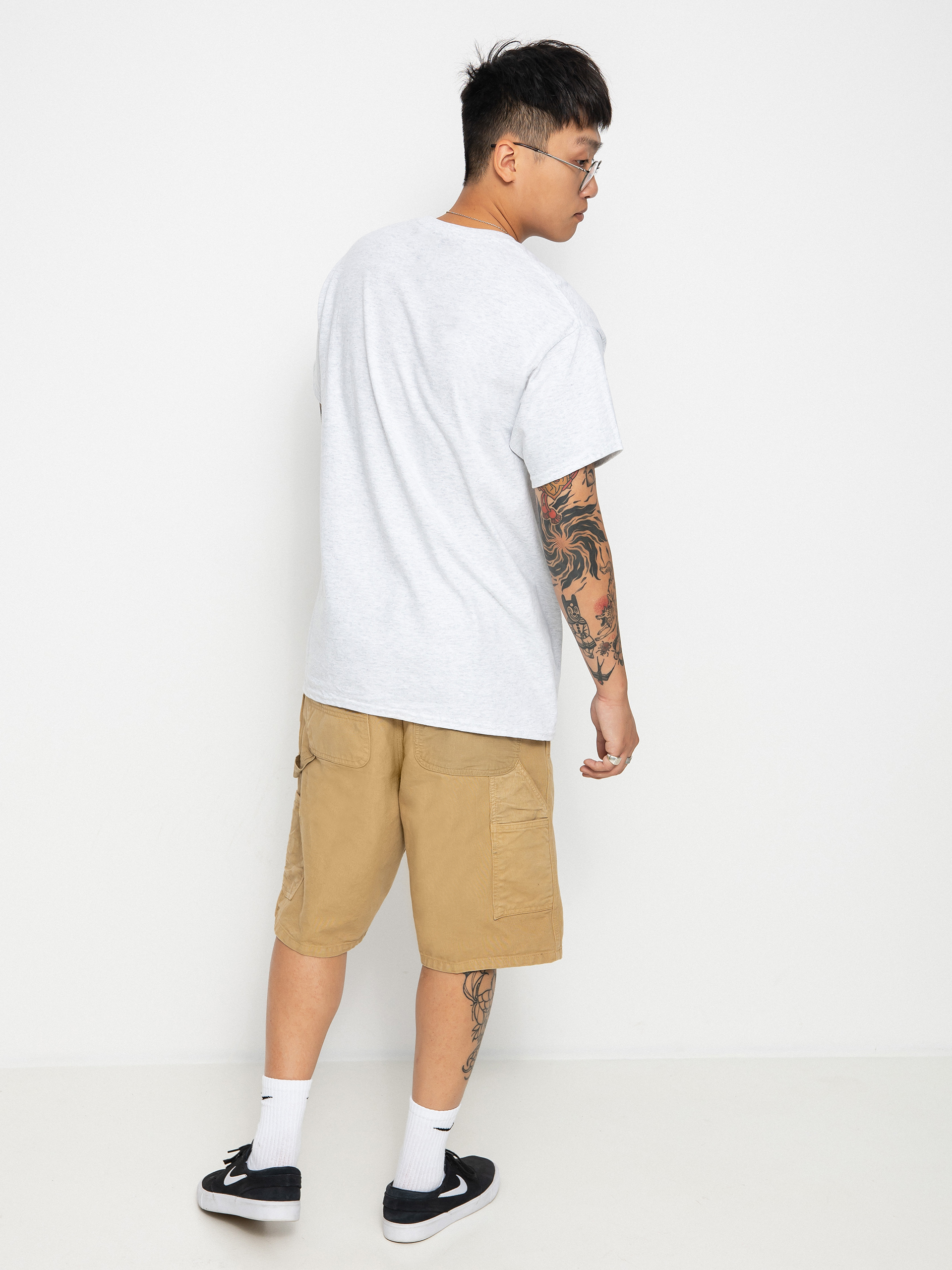 T-shirt Spitfire Eternal (ash/red)