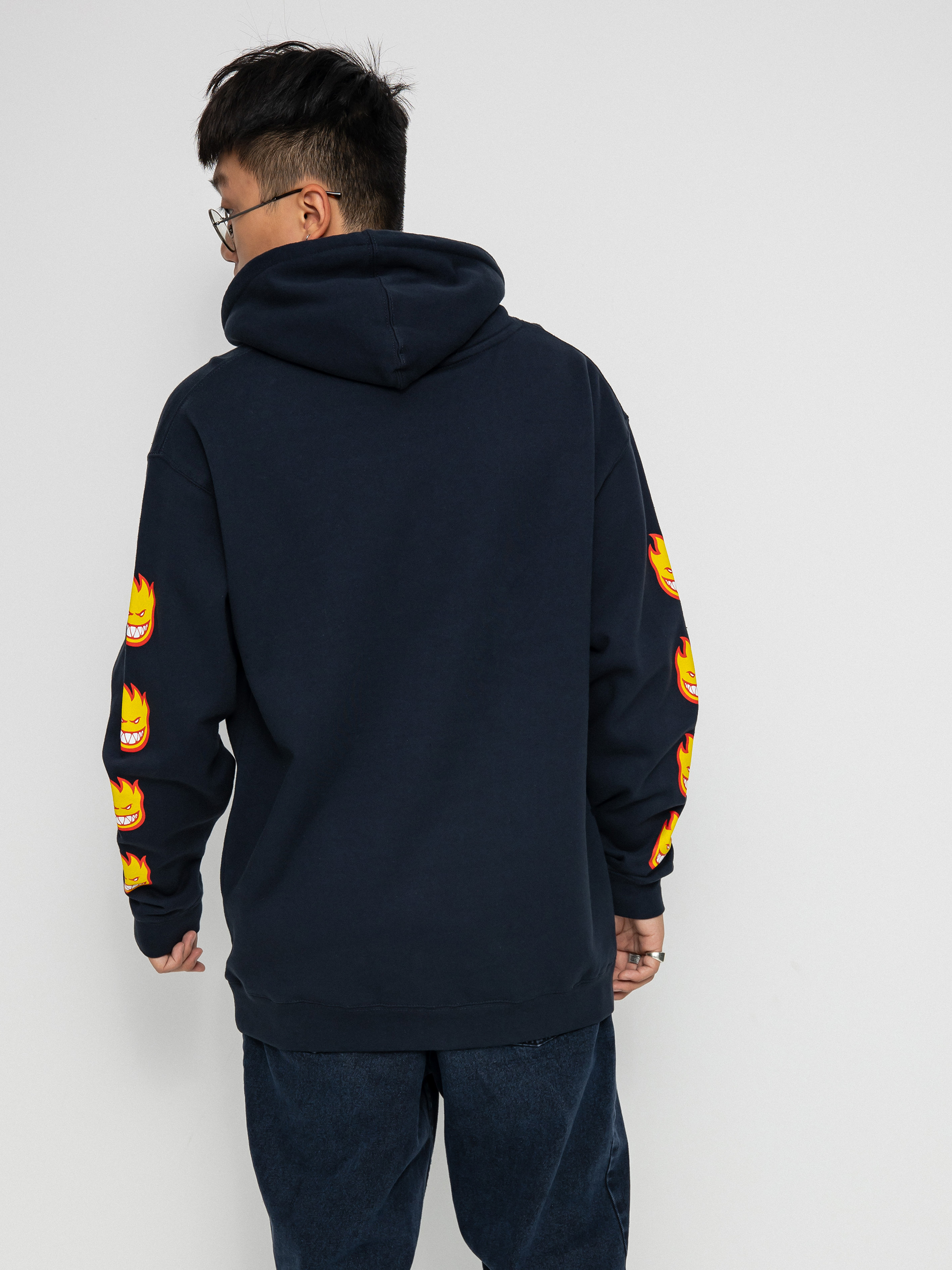 Bluza z kapturem Spitfire Old E Bghd Fil HD (navy)