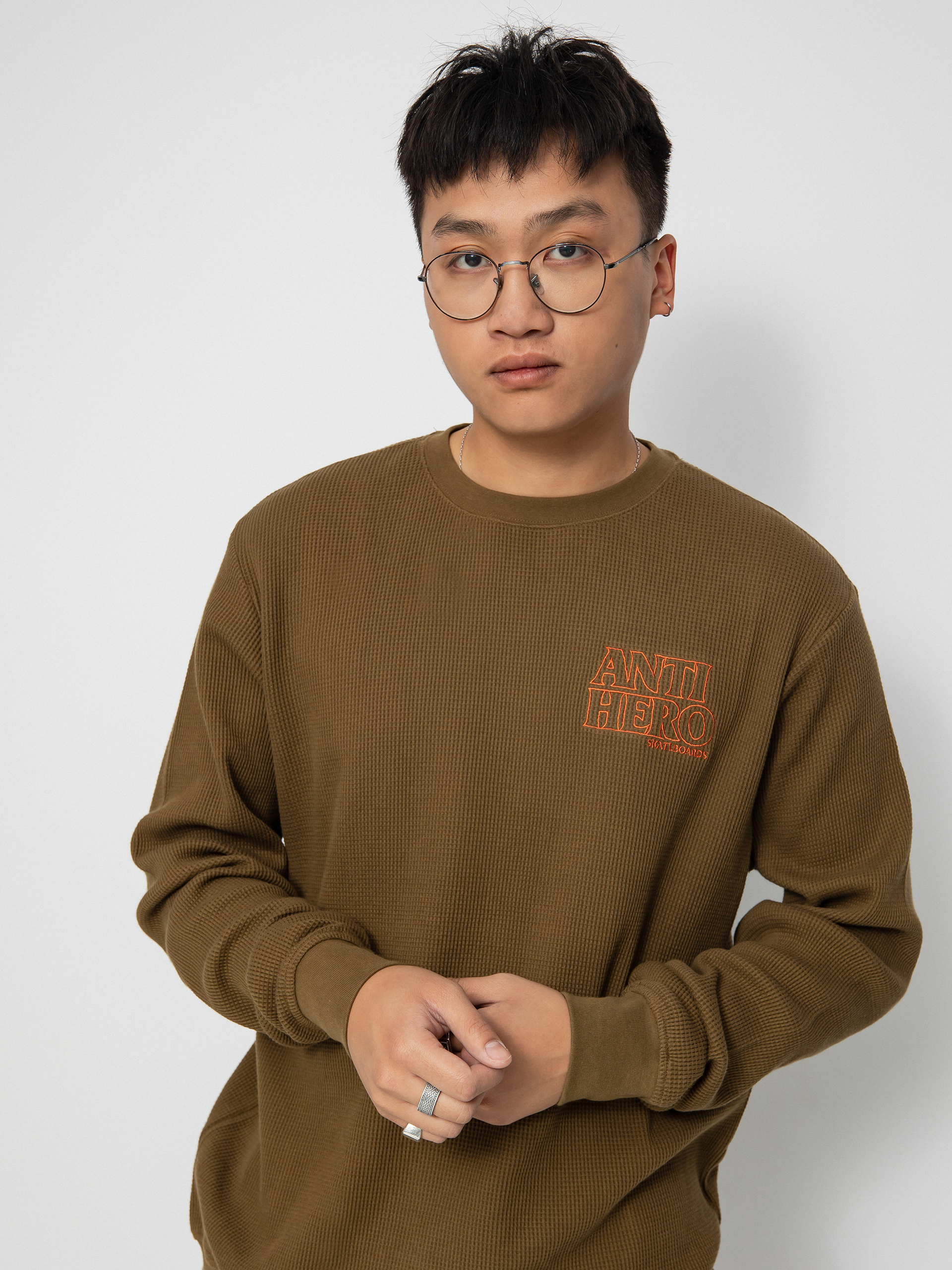 Bluza Antihero Lil Blkhro Emb (brown)