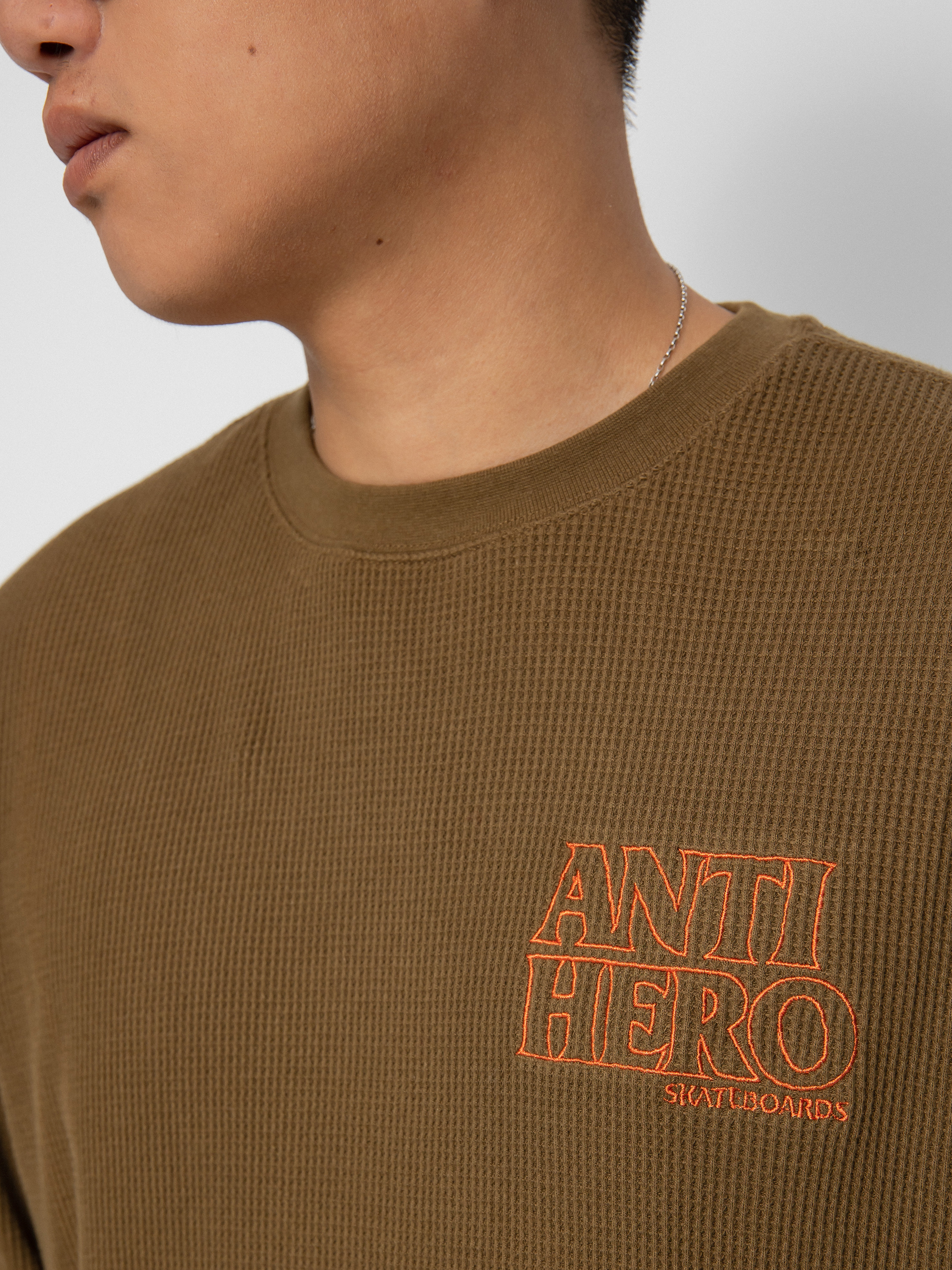 Bluza Antihero Lil Blkhro Emb (brown)