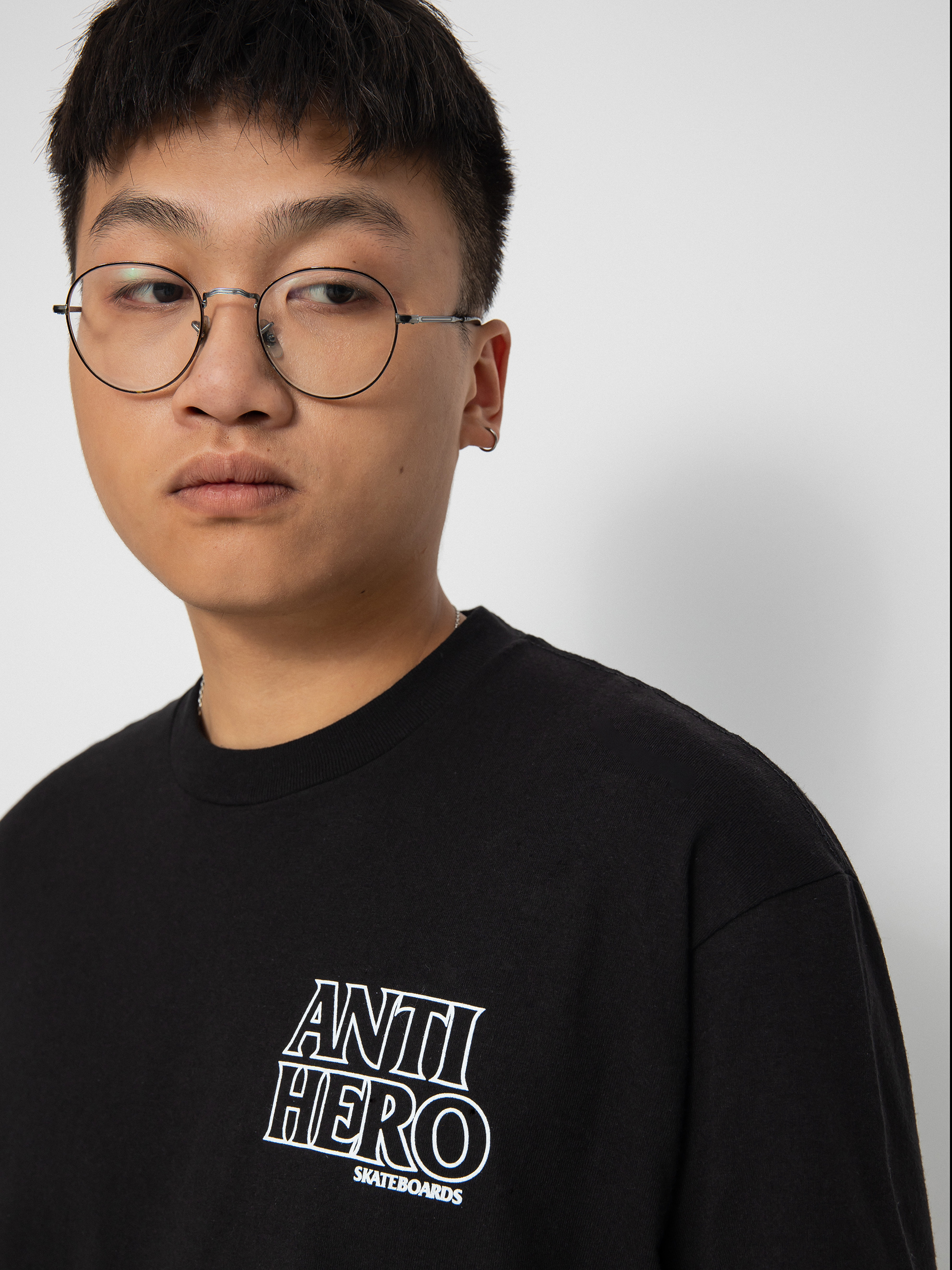 T-shirt Antihero Lil Blkhro Outln (black/white)