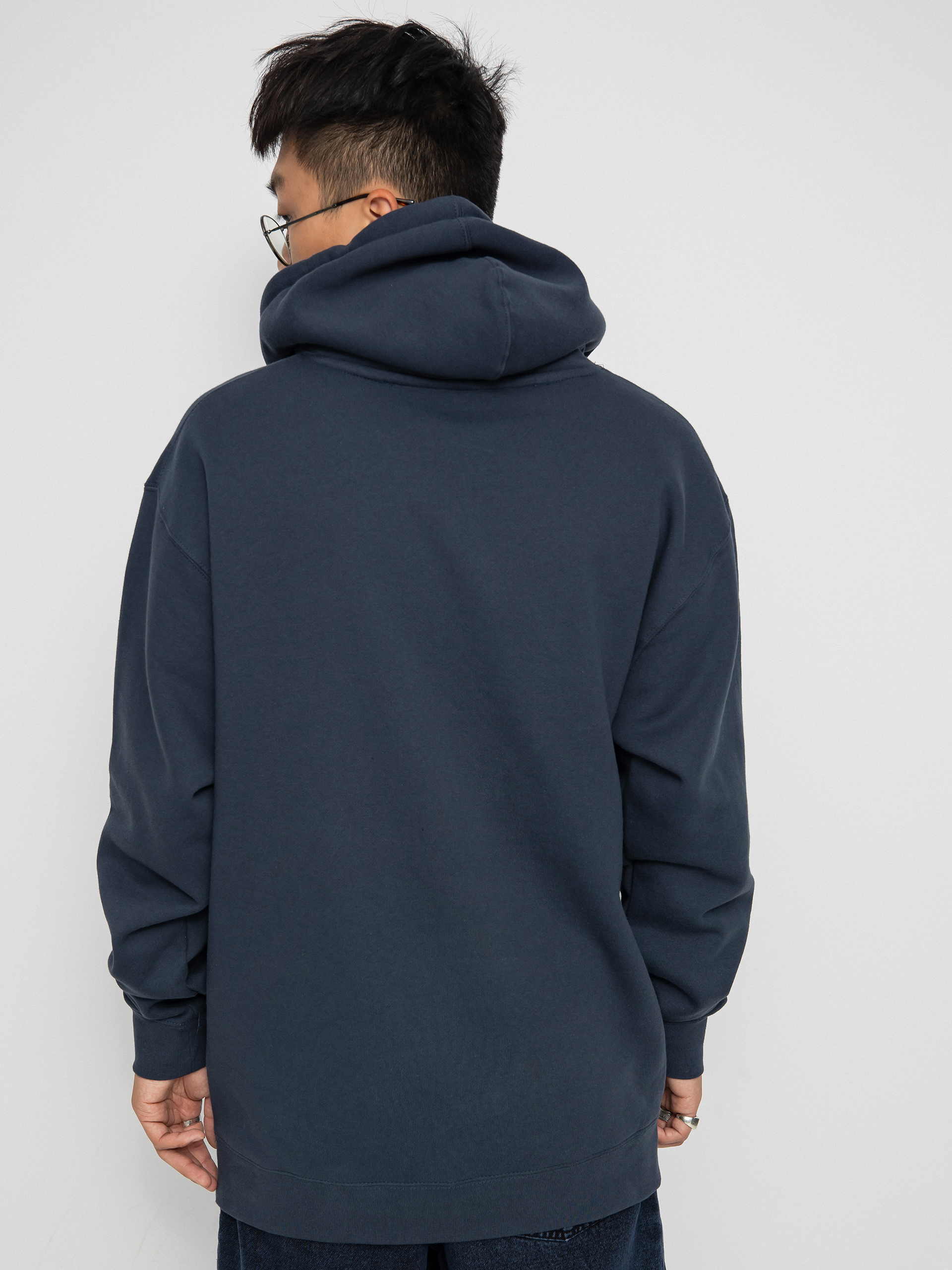 Bluza z kapturem Krooked Eyes Lg HD (slate blue)