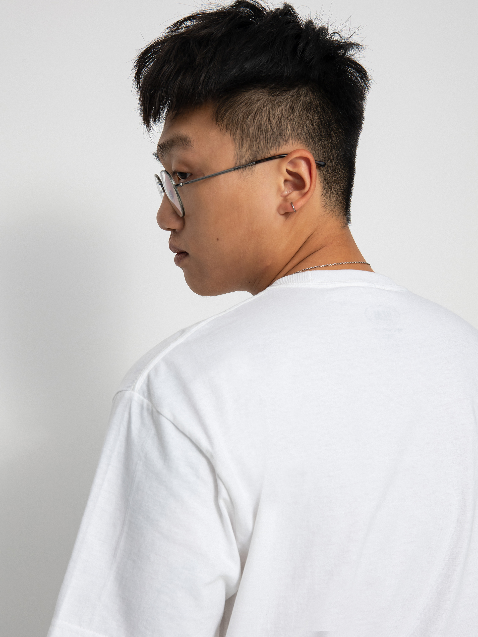 T-shirt Real Oval (white/green)