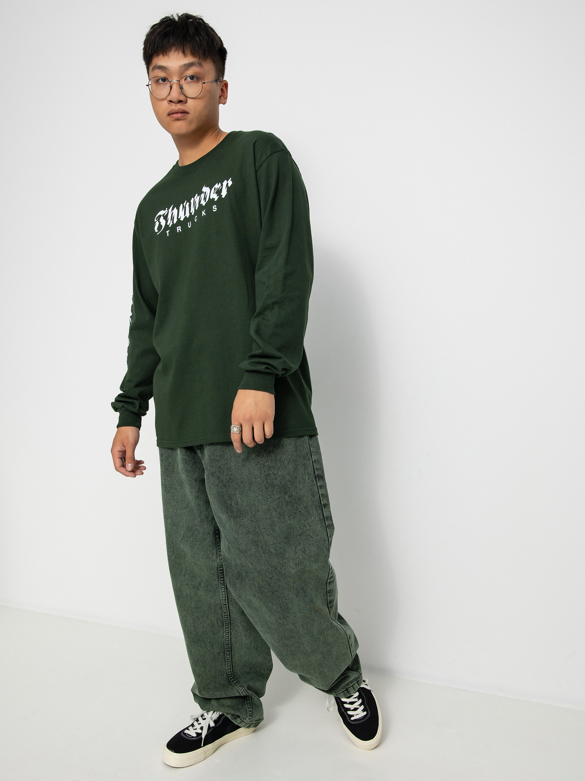 Longsleeve Thunder Aftrshock Slv (forest green)