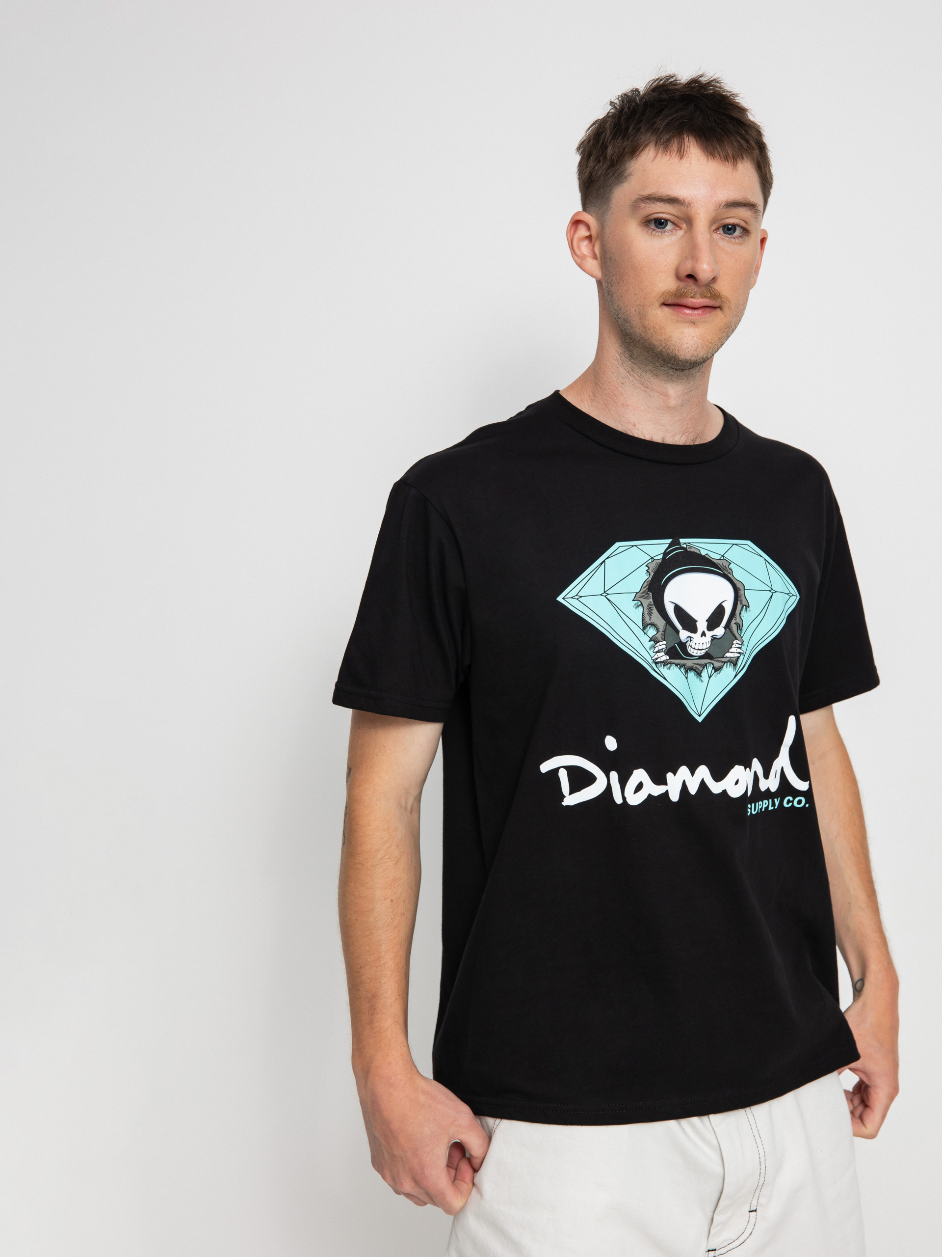 T-shirt Diamond Supply Co. Reaper Sign (black)