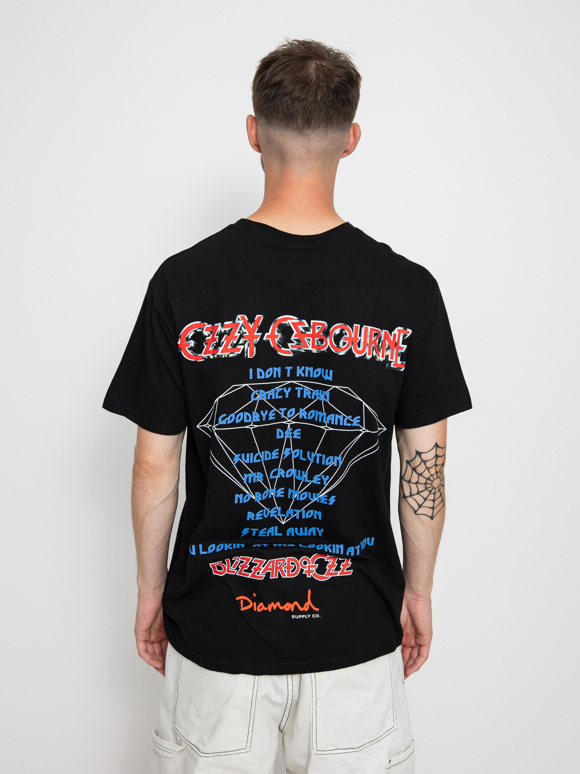 T-shirt Diamond Supply Co. Blizzard Of Ozz (black)