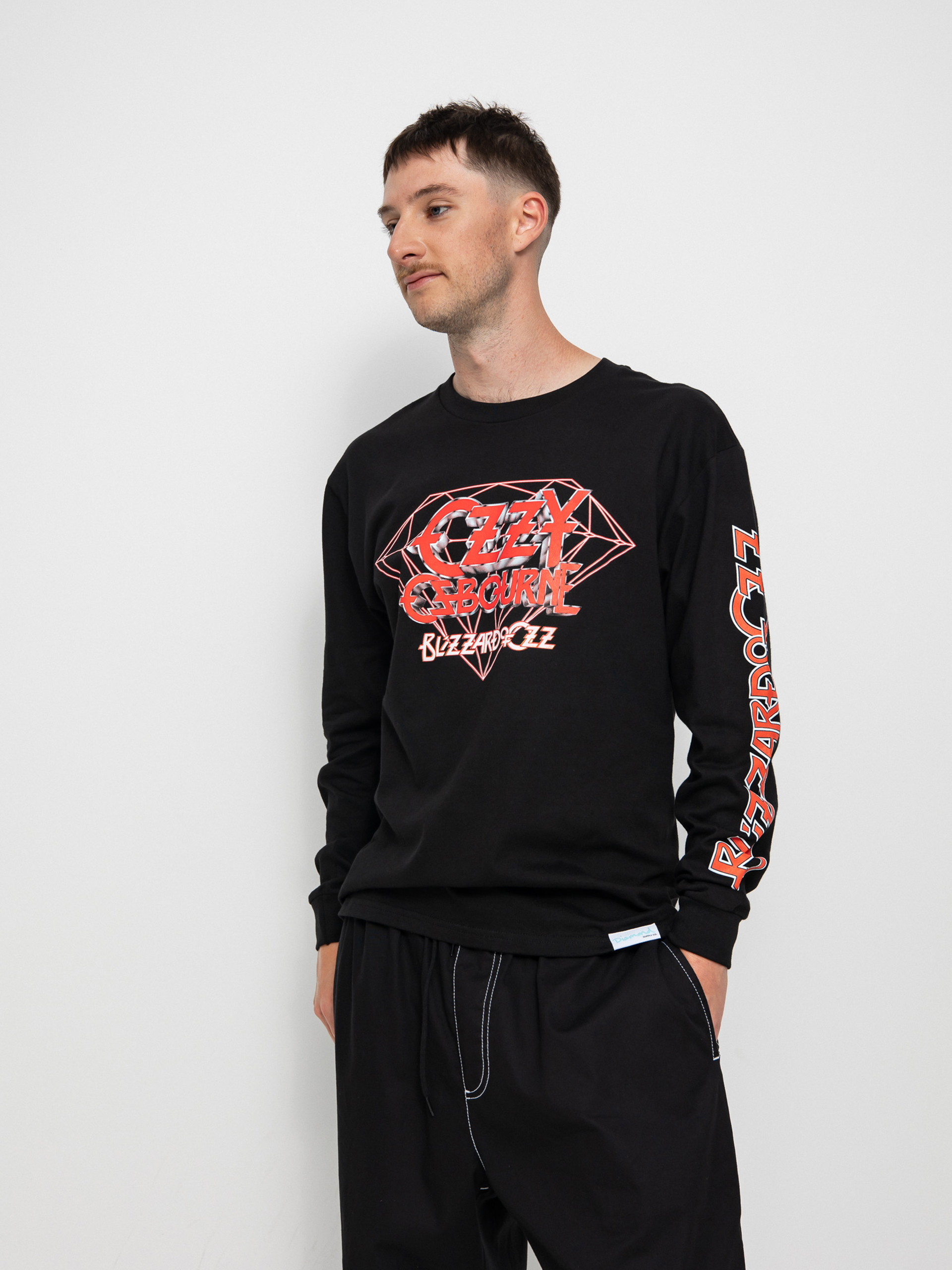 Longsleeve Diamond Supply Co. Ozzy Osbourne (black)