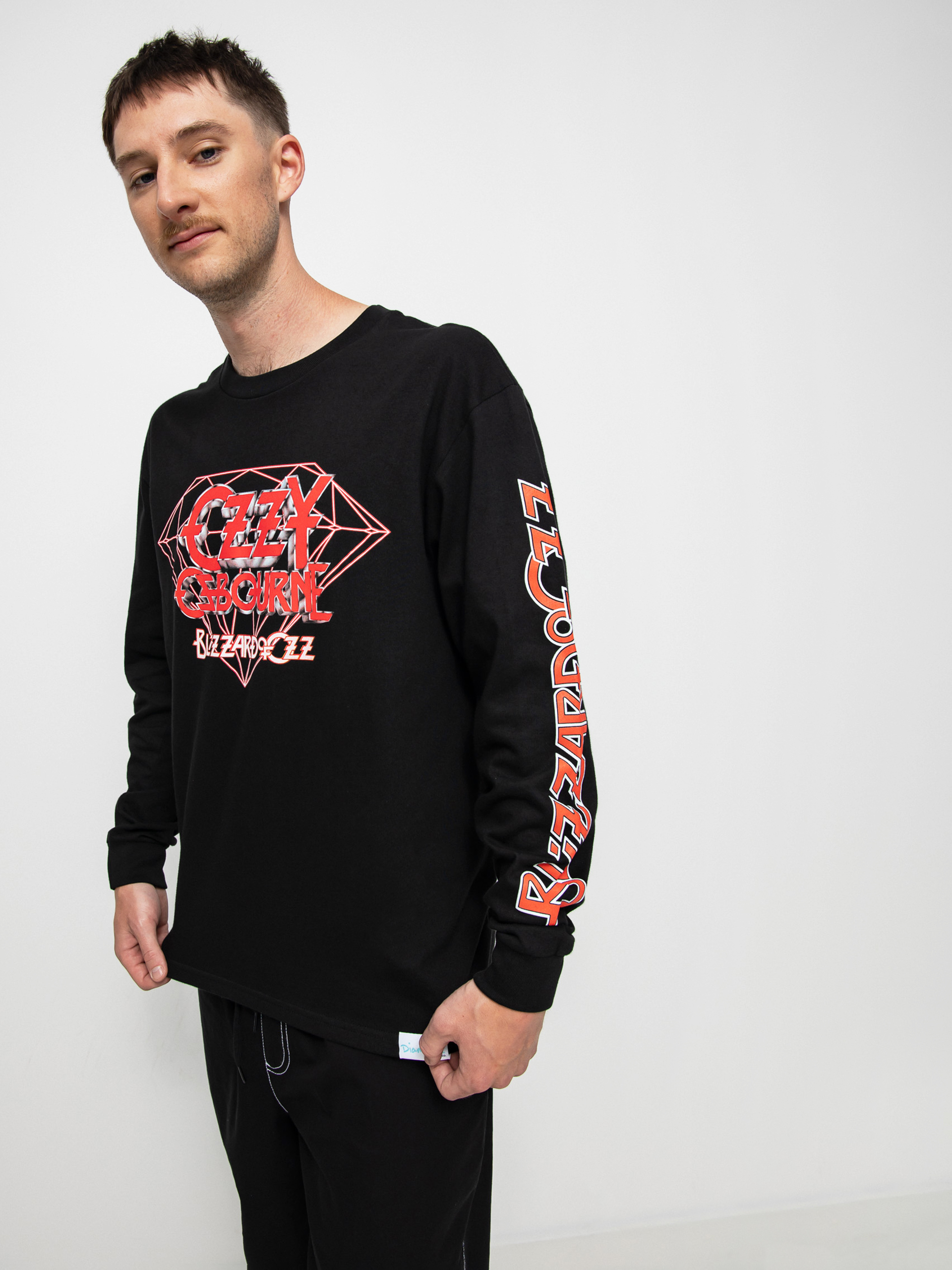 Longsleeve Diamond Supply Co. Ozzy Osbourne (black)