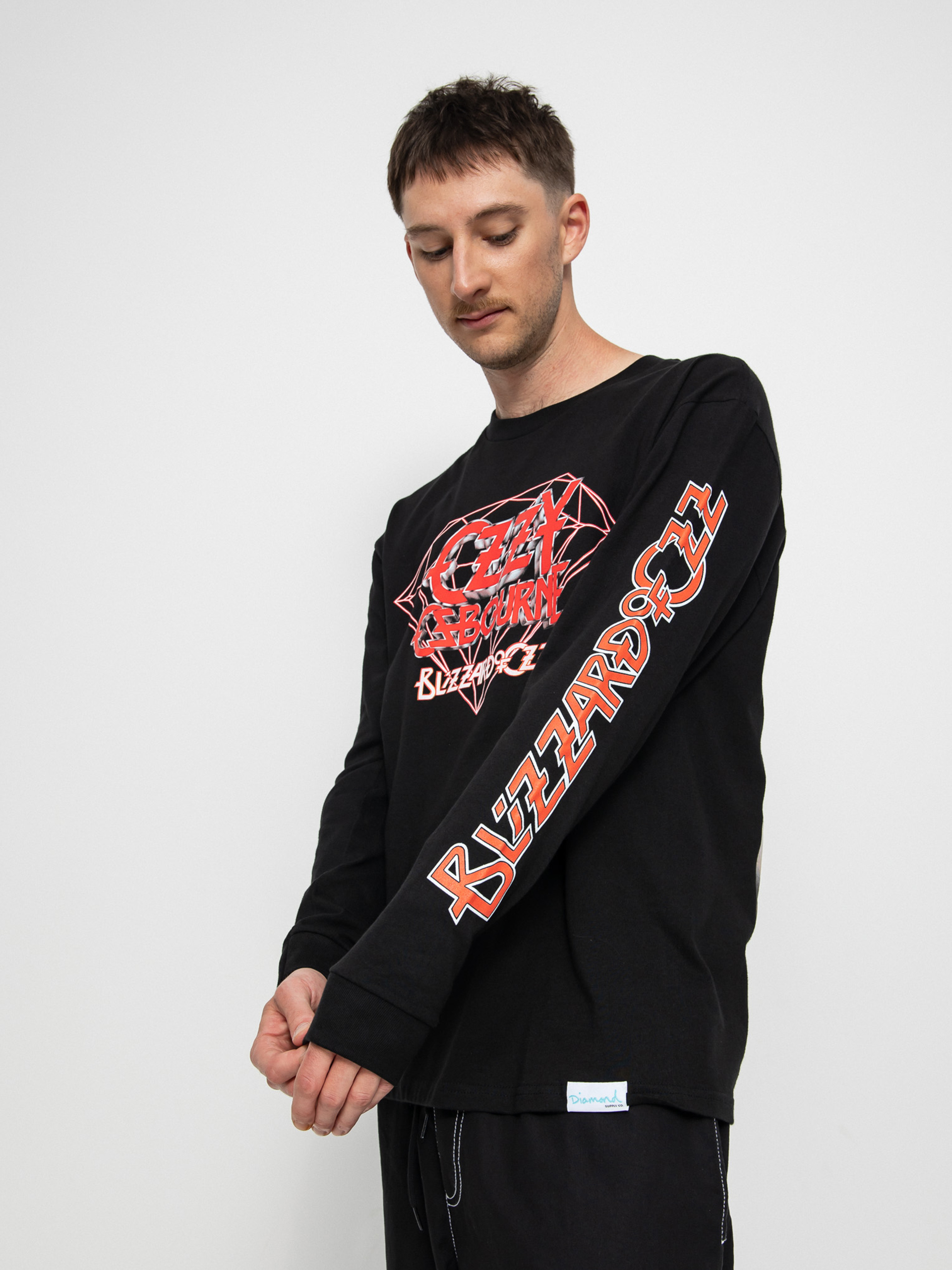 Longsleeve Diamond Supply Co. Ozzy Osbourne (black)