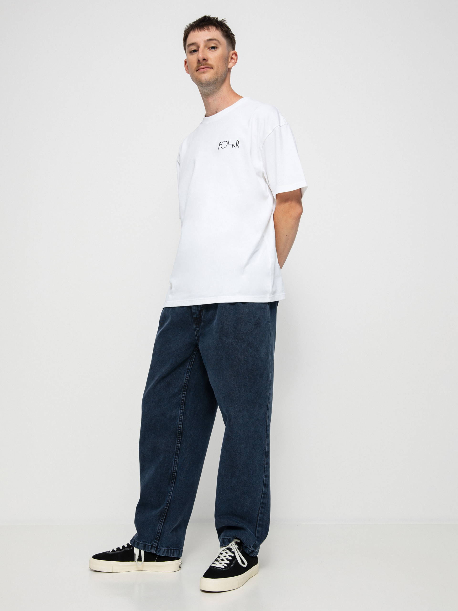 T-shirt Polar Skate Balloon Fill Logo (white)