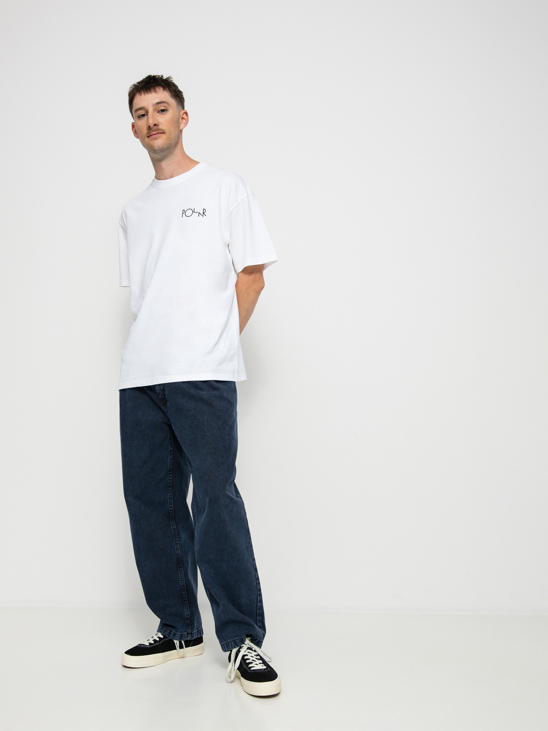 T-shirt Polar Skate Balloon Fill Logo (white)