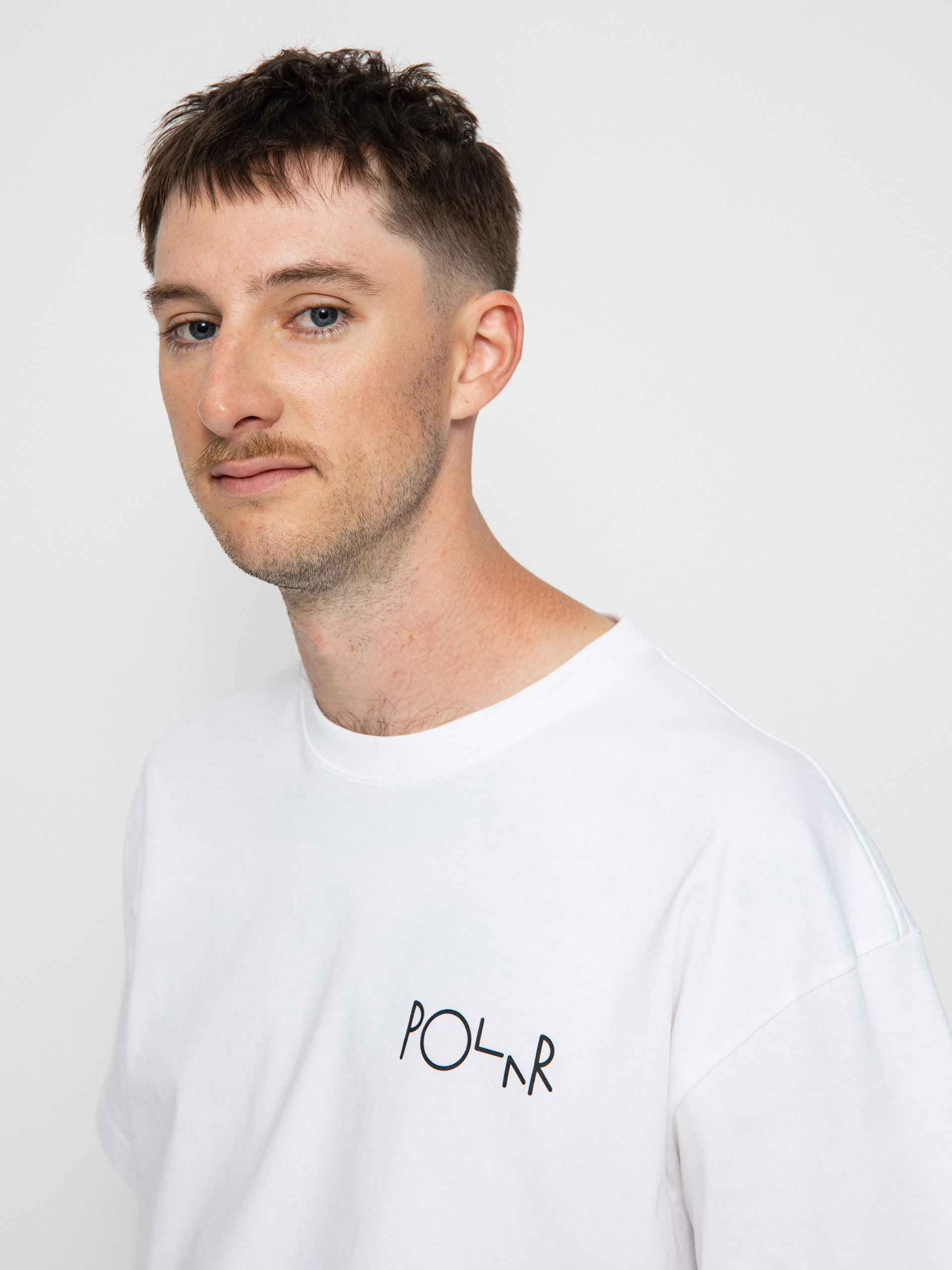 T-shirt Polar Skate Balloon Fill Logo (white)