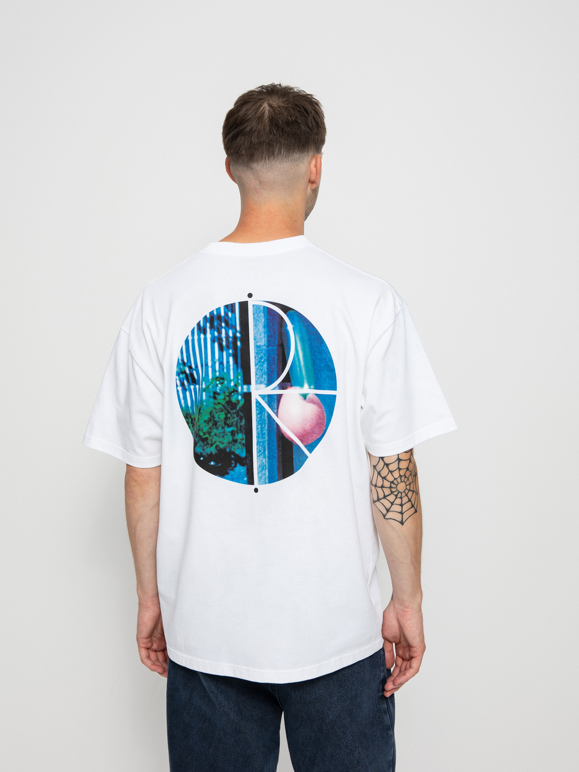 T-shirt Polar Skate Balloon Fill Logo (white)