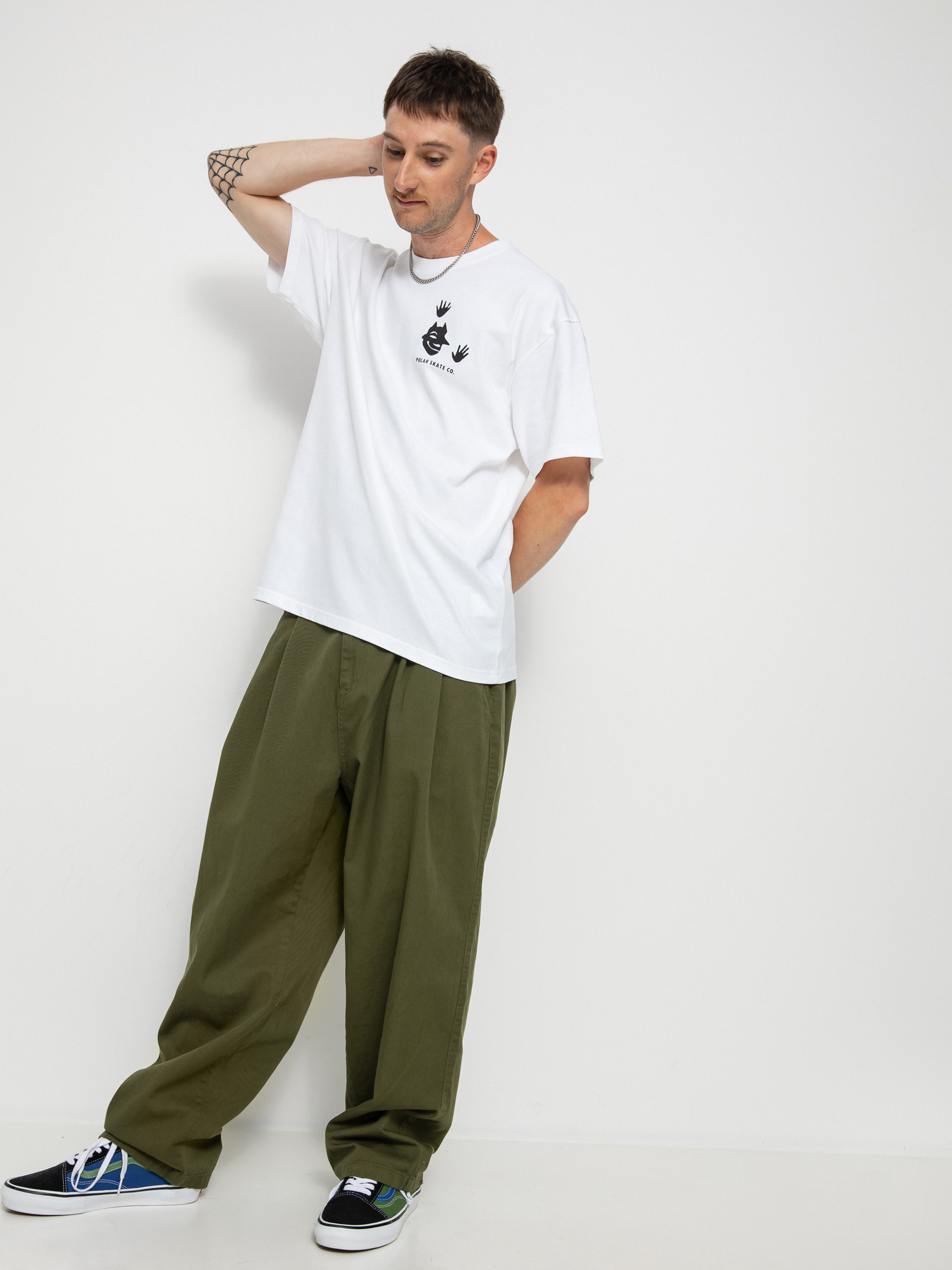 T-shirt Polar Skate Demon (white)