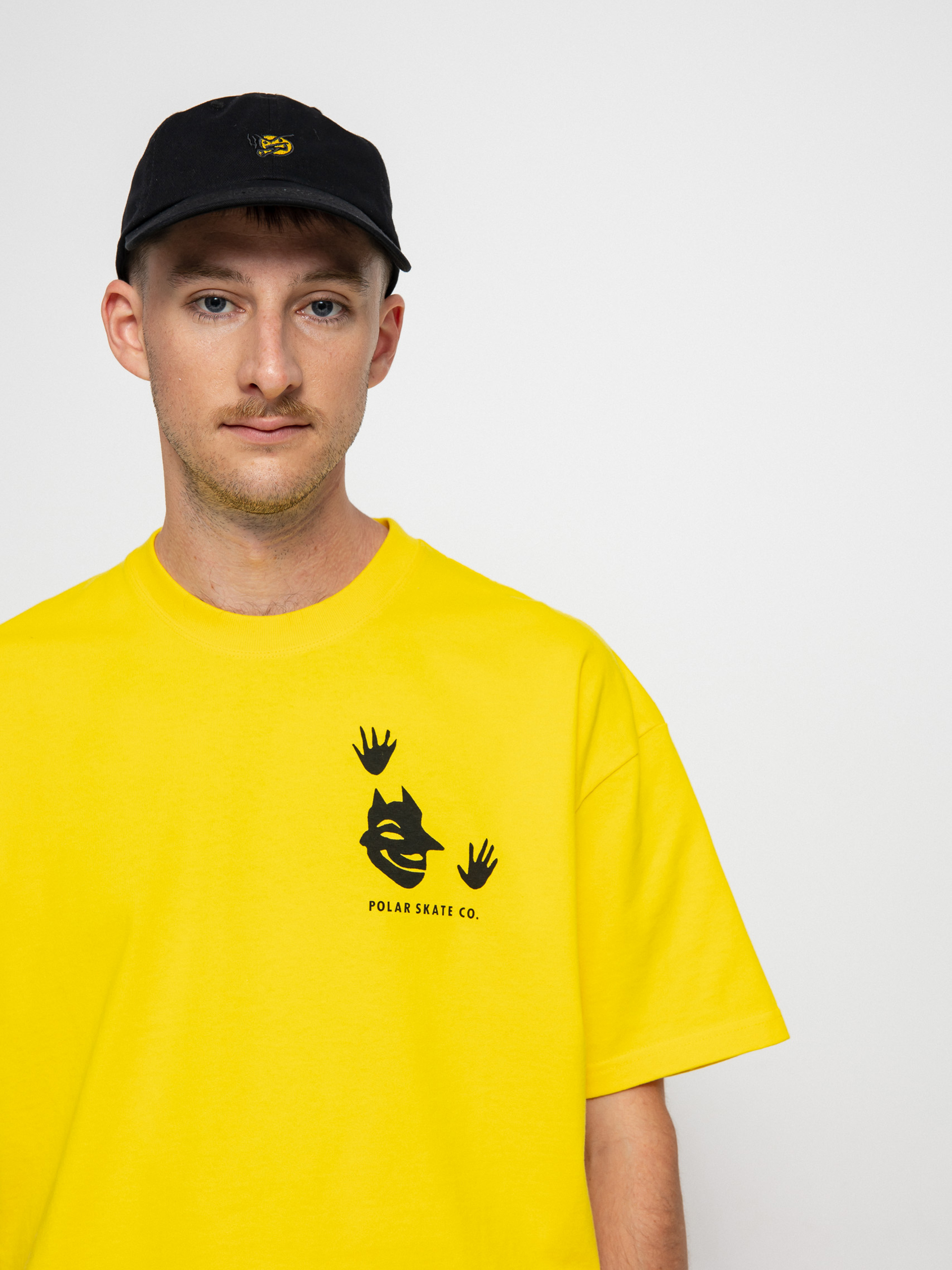 T-shirt Polar Skate Demon (yellow)