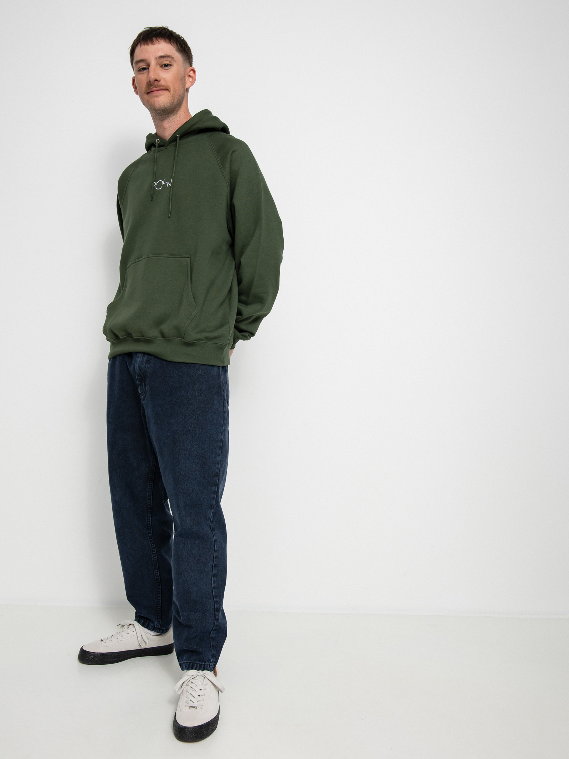 Bluza z kapturem Polar Skate Default HD (dark olive)