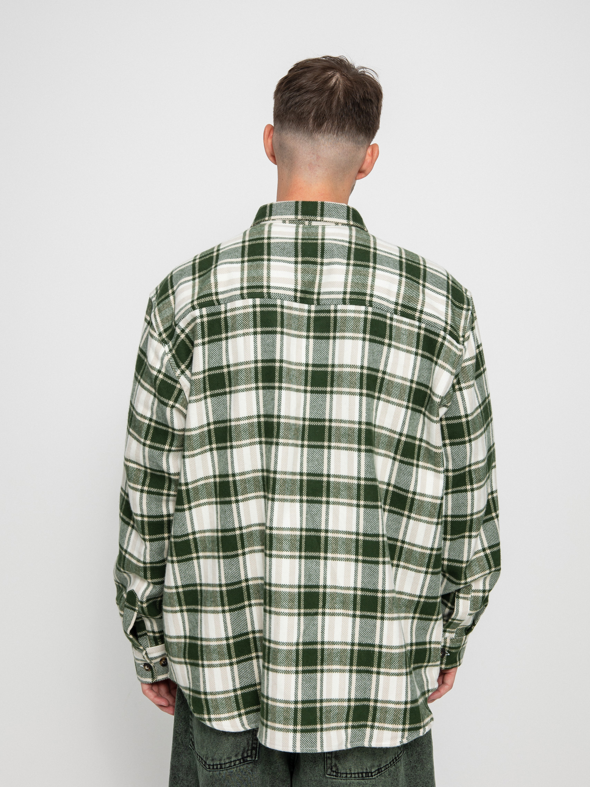 Koszula Polar Skate Flannel (dark olive)