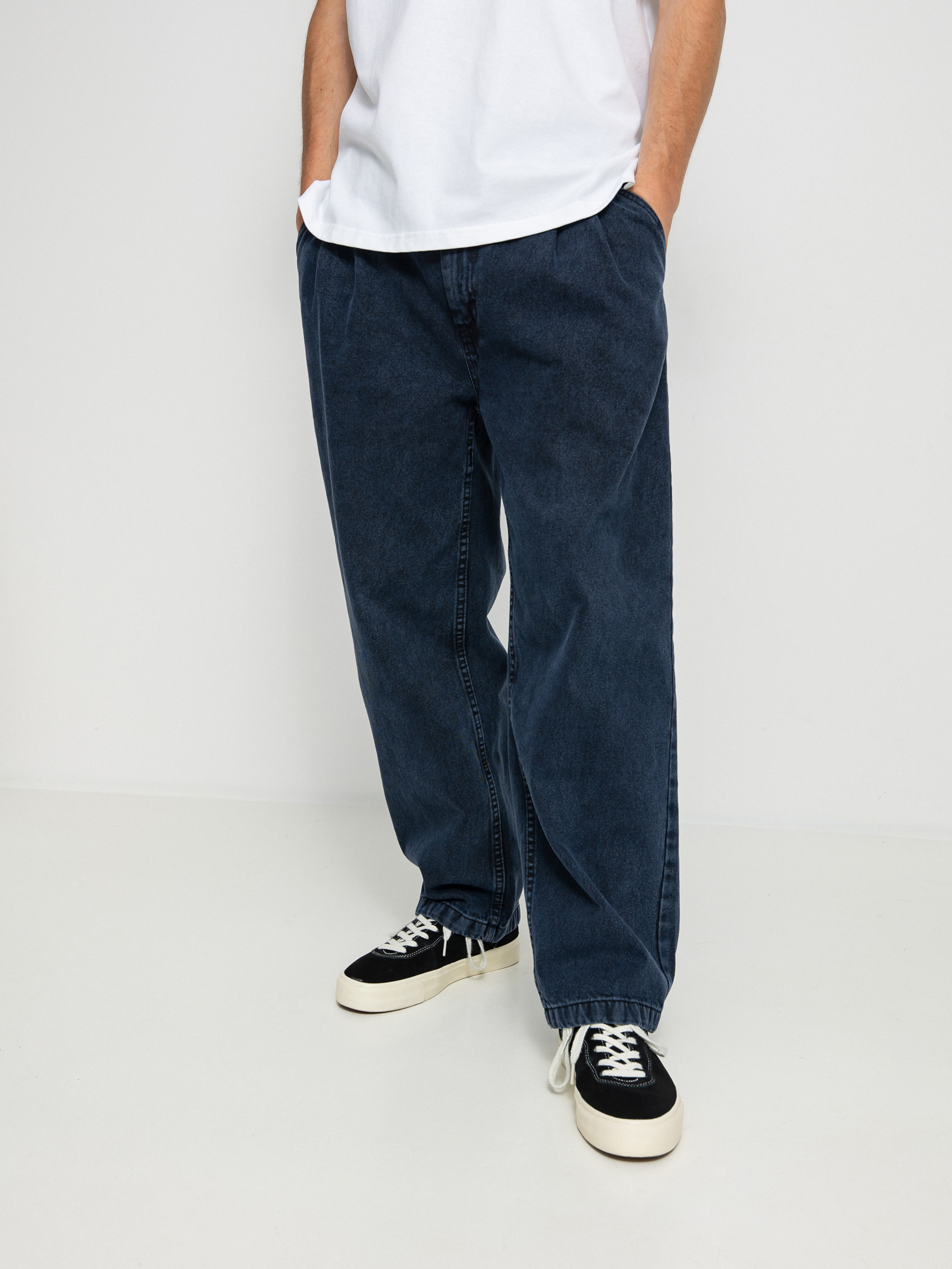 Spodnie Polar Skate Grund Chinos (blue black)