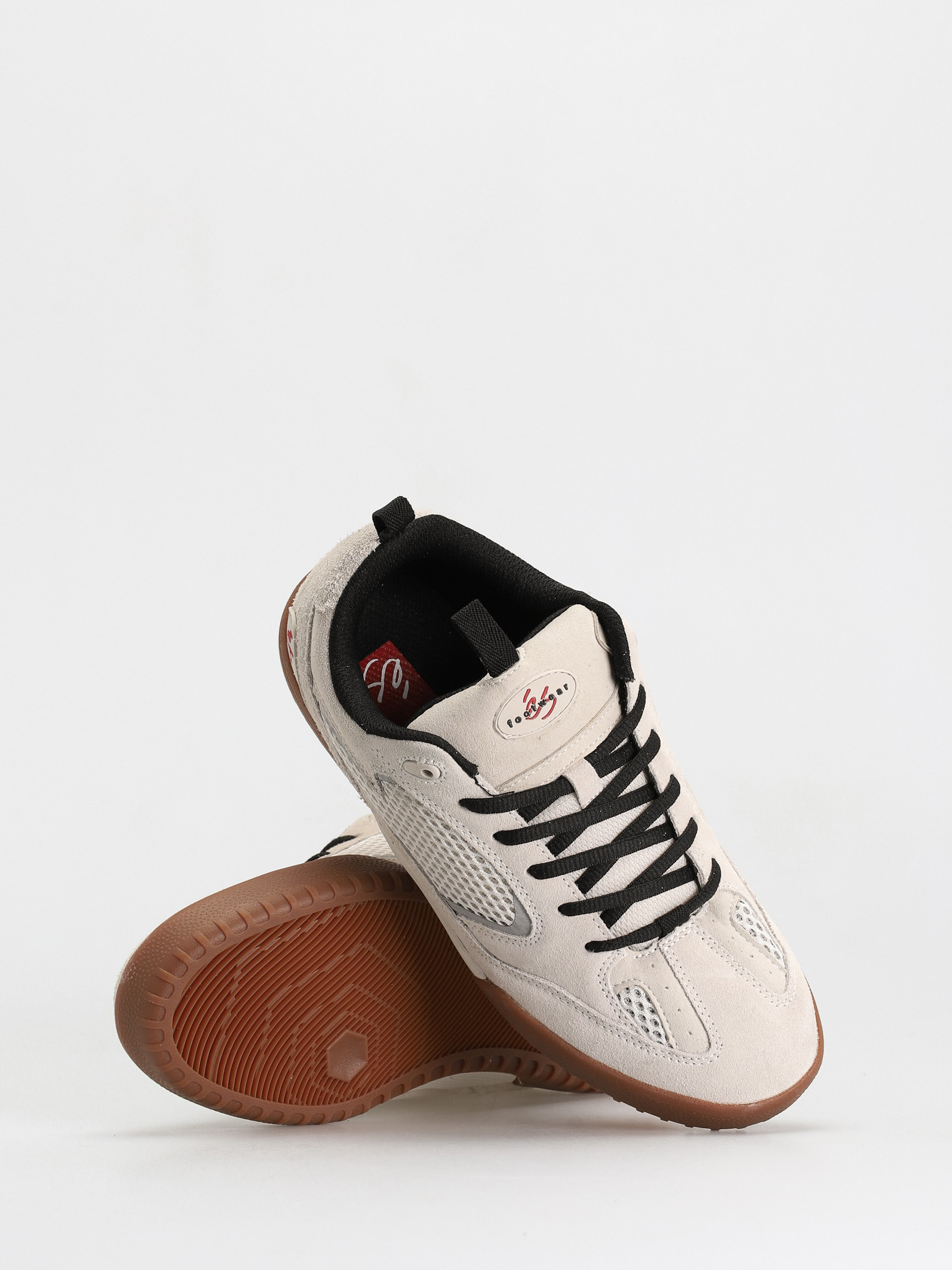 Buty eS Quattro (white/red/gum)